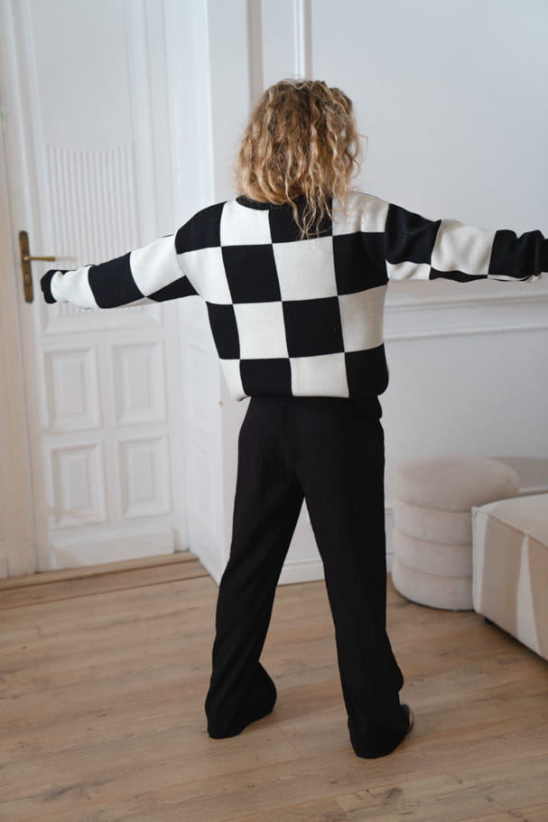 Sweter Innsbruck Black/Ecru