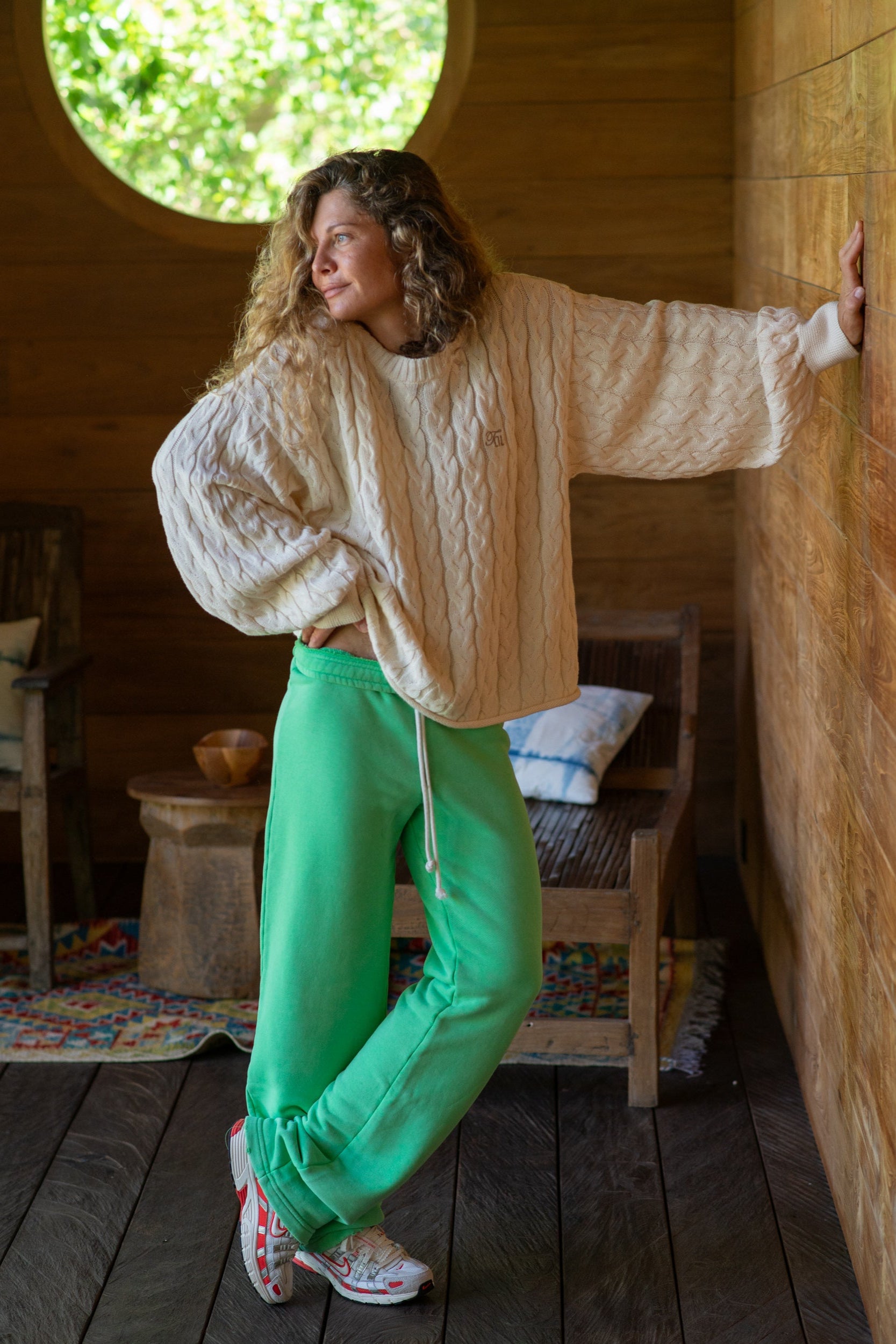 Winter Green Candy Trousers - 5