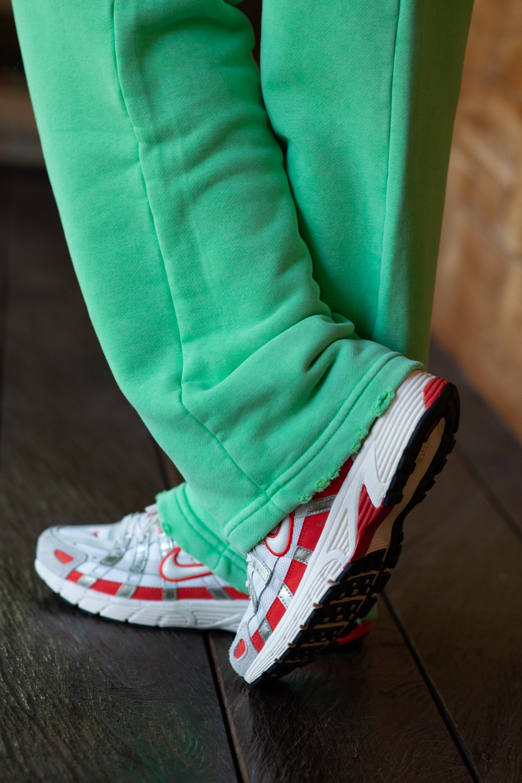 Winter Green Candy Trousers - 4