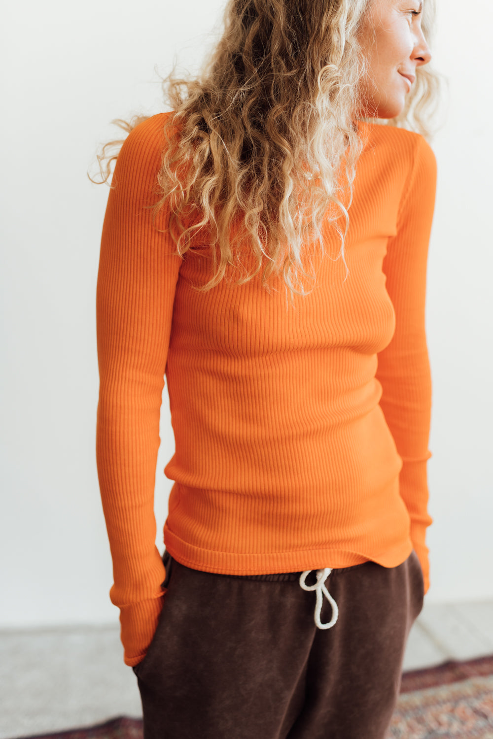 Longsleeve Linda Orange