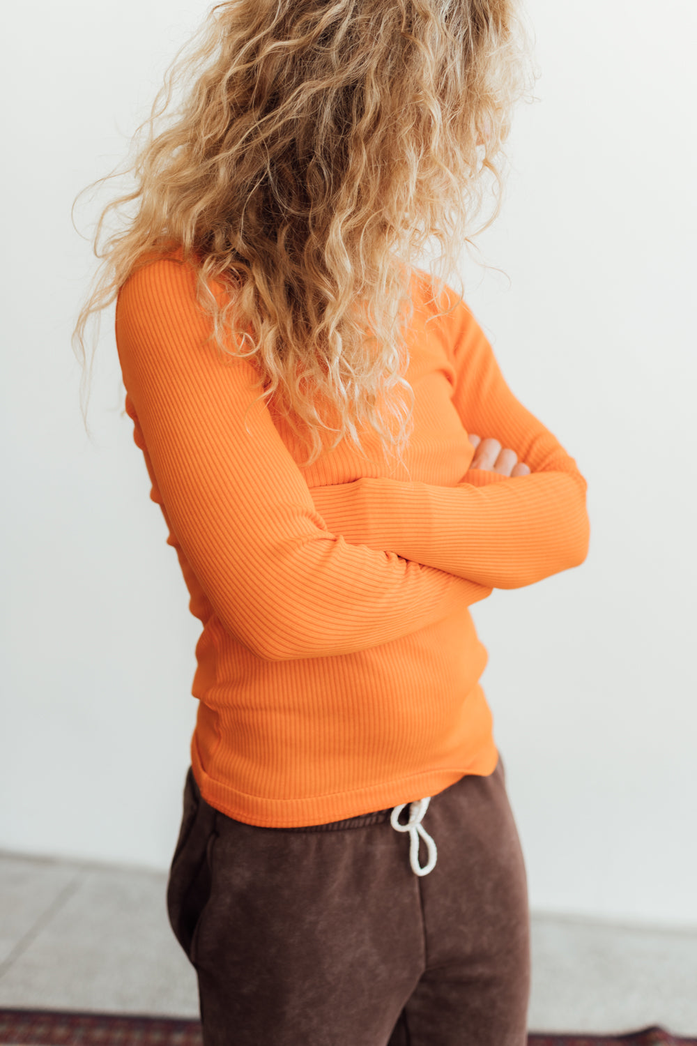 Longsleeve Linda Orange