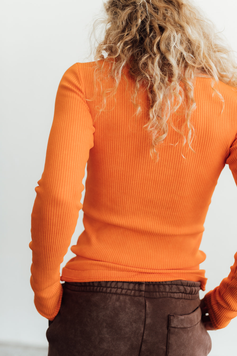 Longsleeve Linda Orange