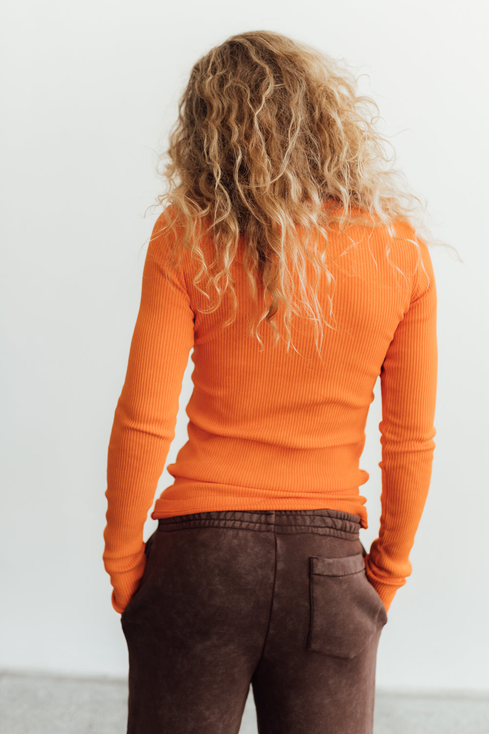 Longsleeve Linda Orange
