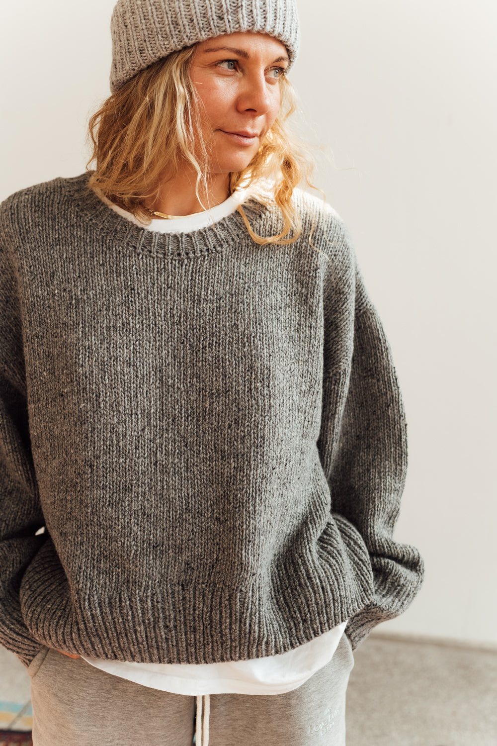 Sweter Cloud Grey