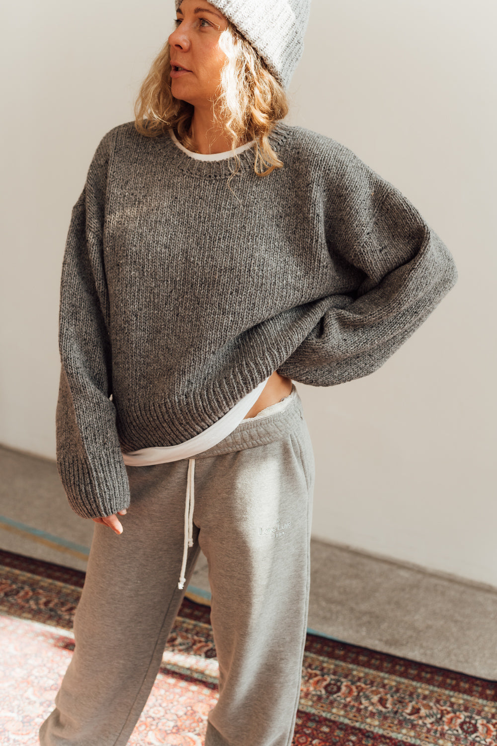 Sweter Cloud Grey