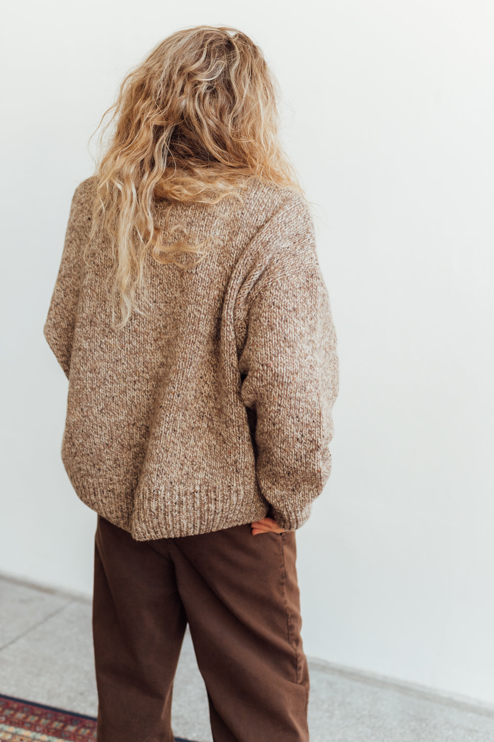 Sweter Cloud Beige Melange