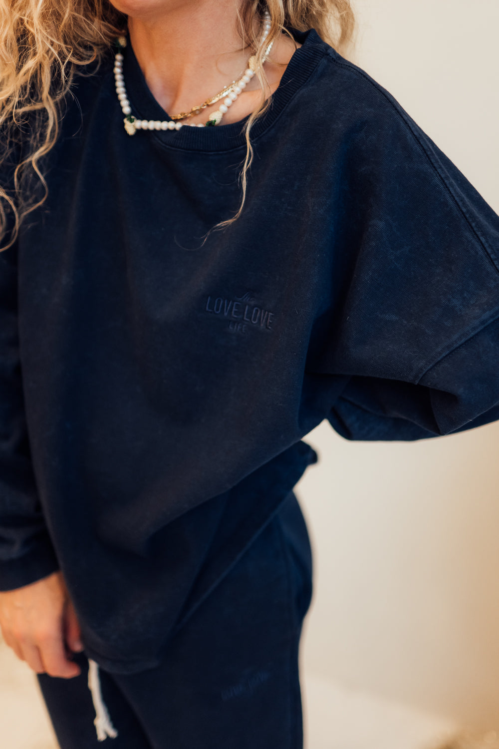 Longsleeve Niagara Navy Heavy