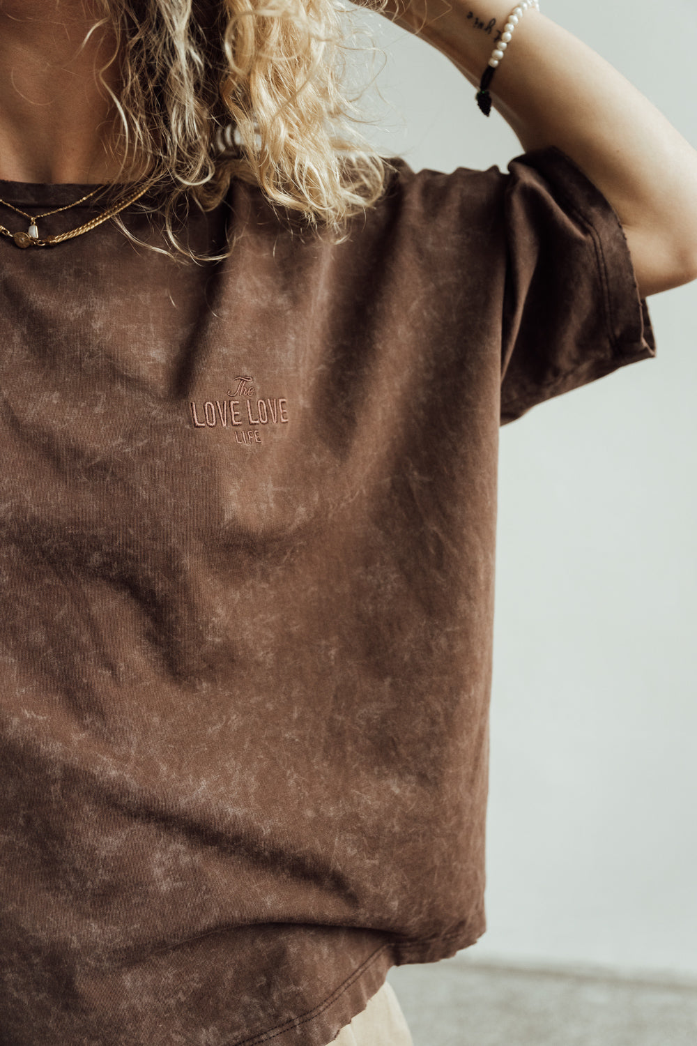 T-shirt Madrid Chocolate Brown