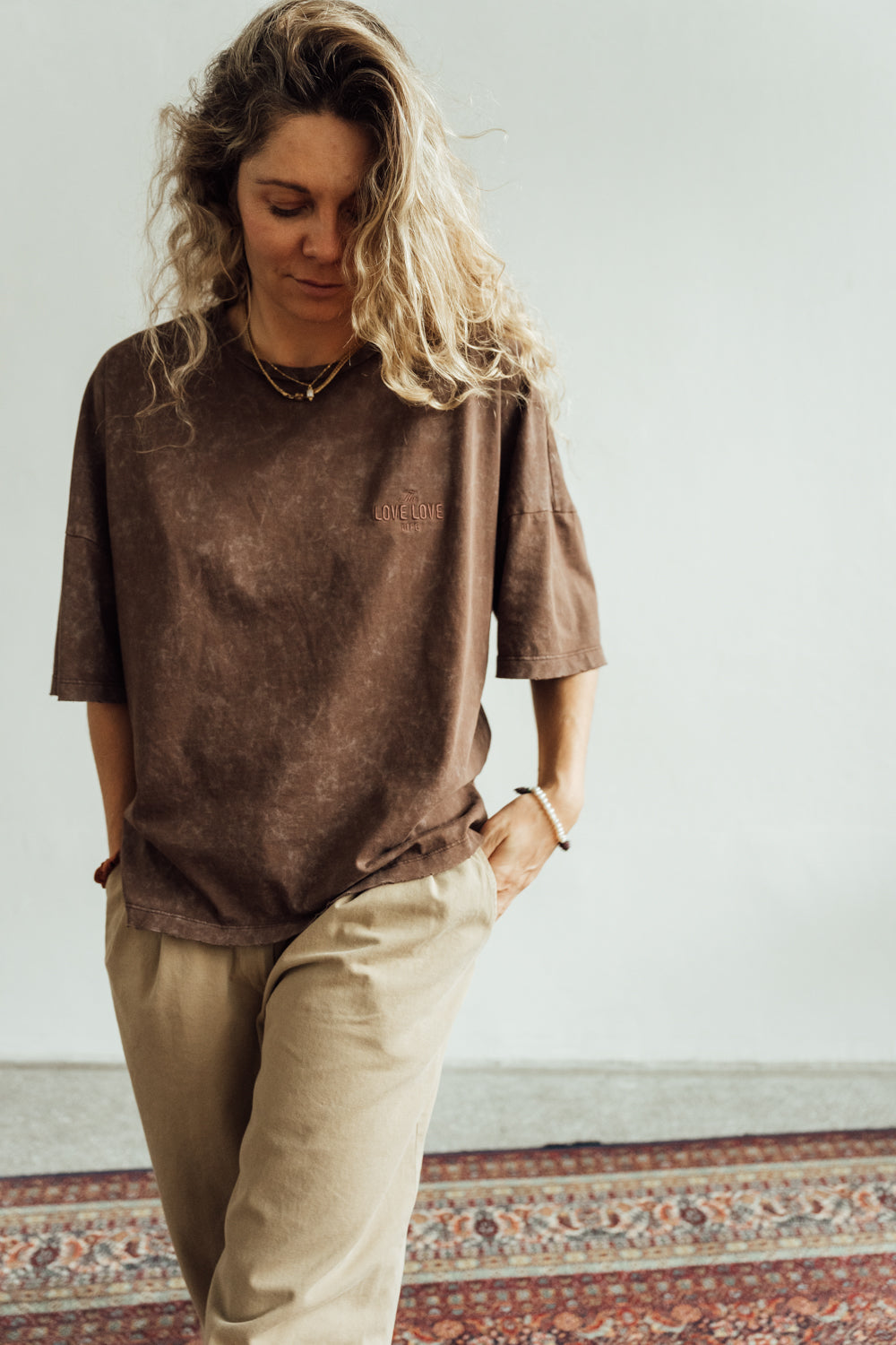 T-shirt Madrid Chocolate Brown