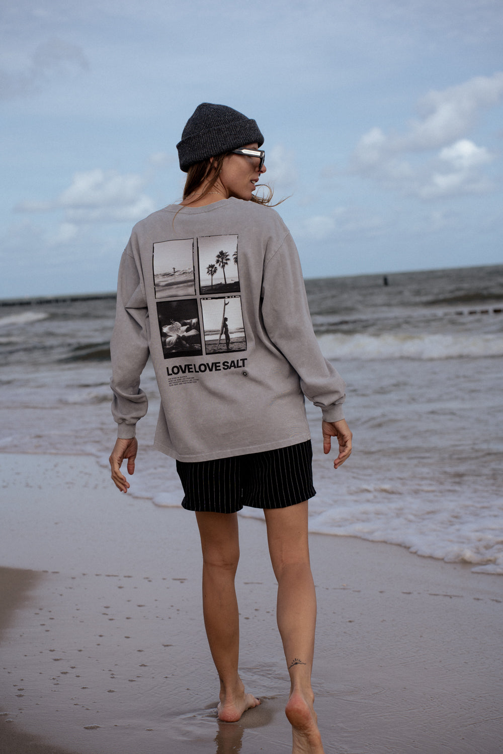 Longsleeve Toronto Light Gray SALT - 8