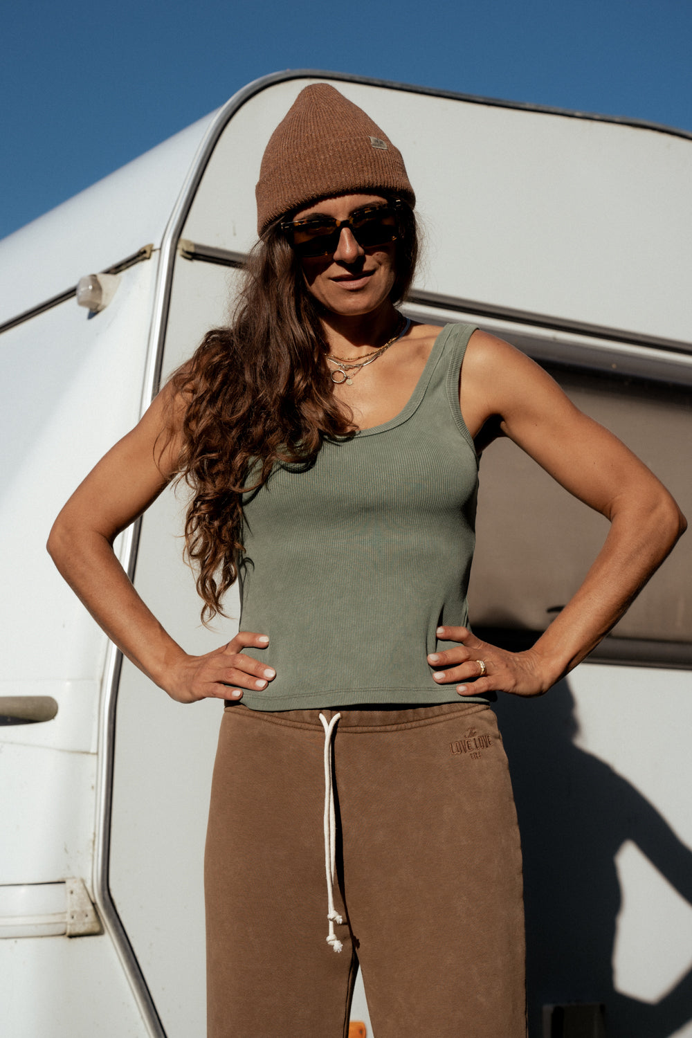 Spodnie Summer Light Brown - 5