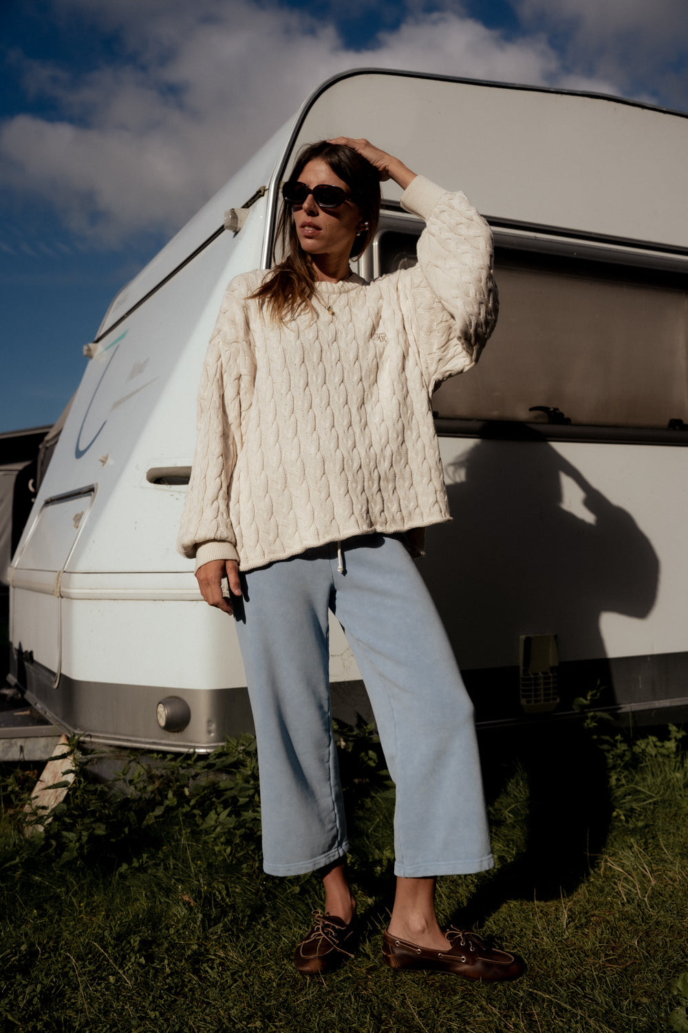 Monte Carlo Sweater Ecru x LARA - 20