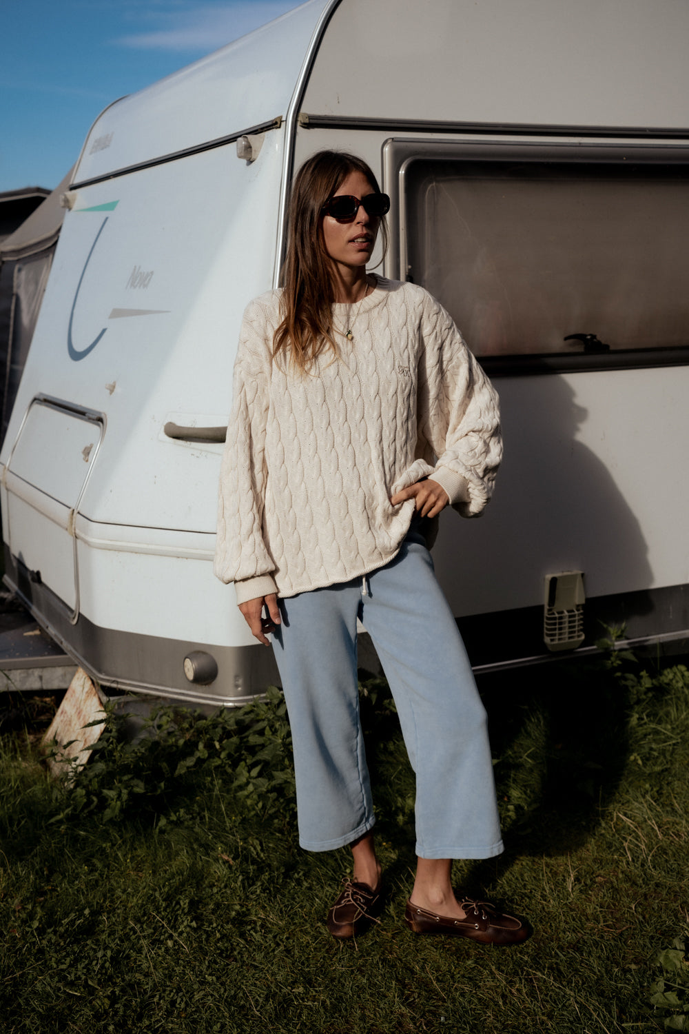 Monte Carlo Sweater Ecru x LARA - 21