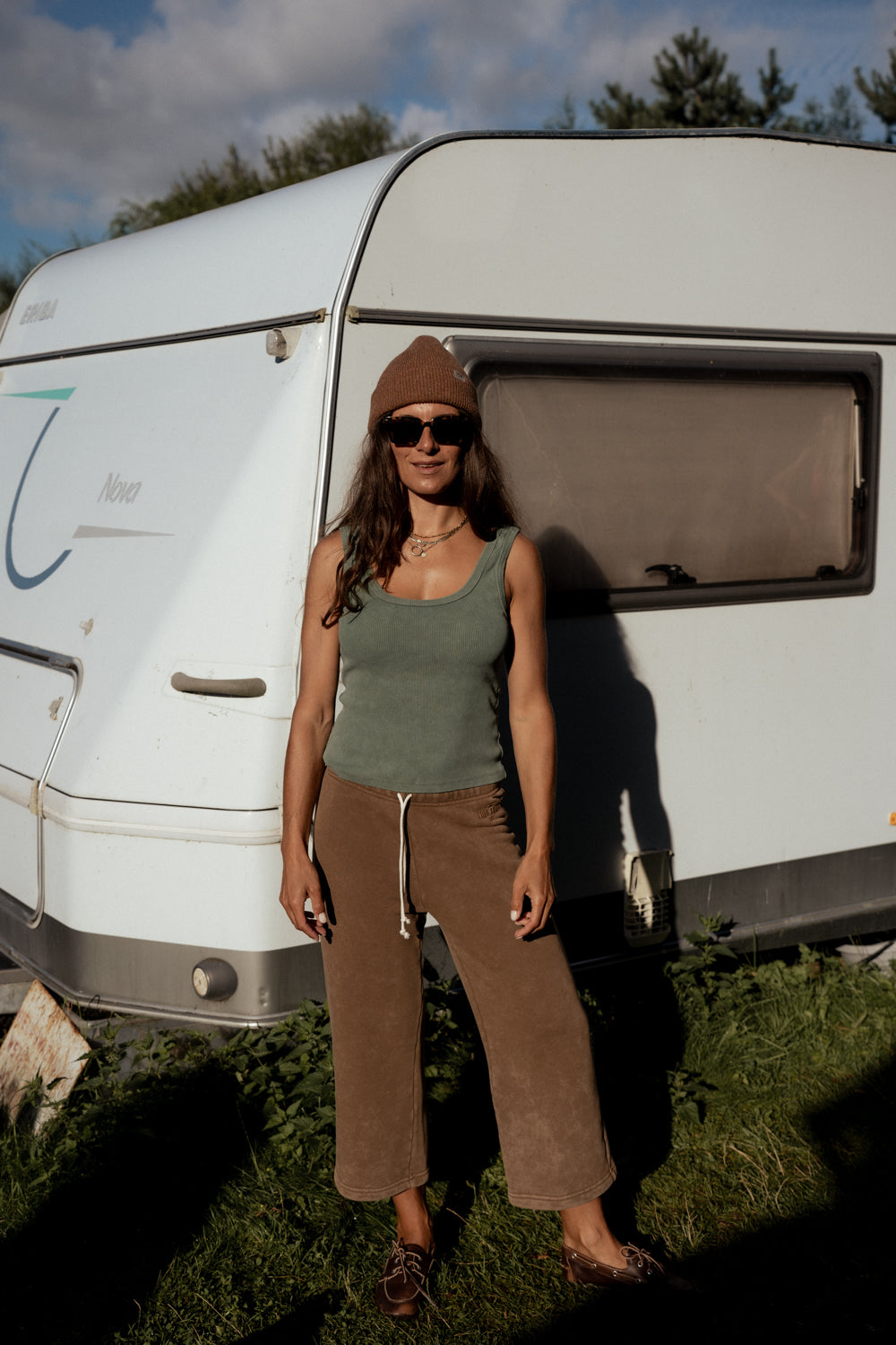 Spodnie Summer Light Brown - 1