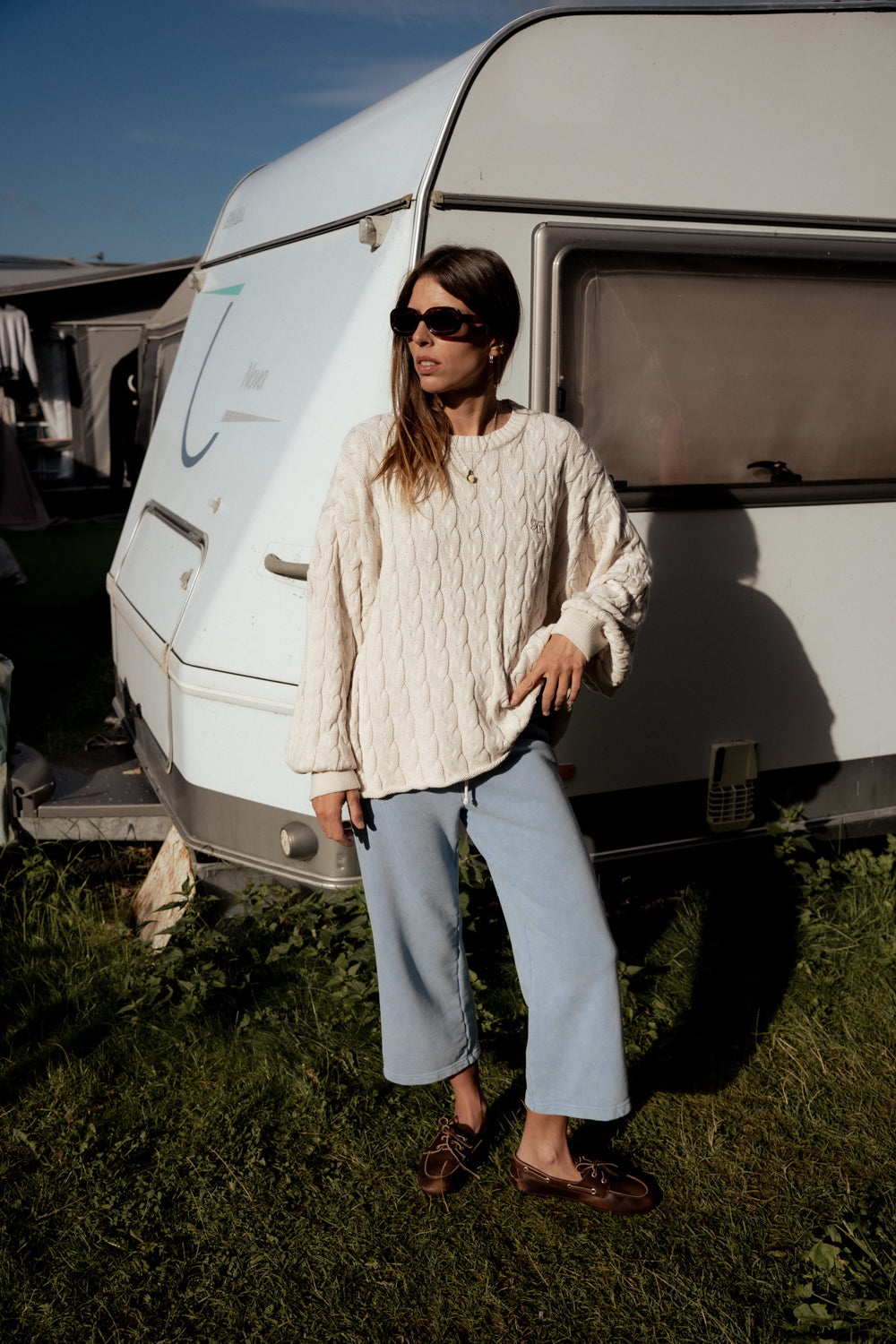 Monte Carlo Sweater Ecru x LARA - 18