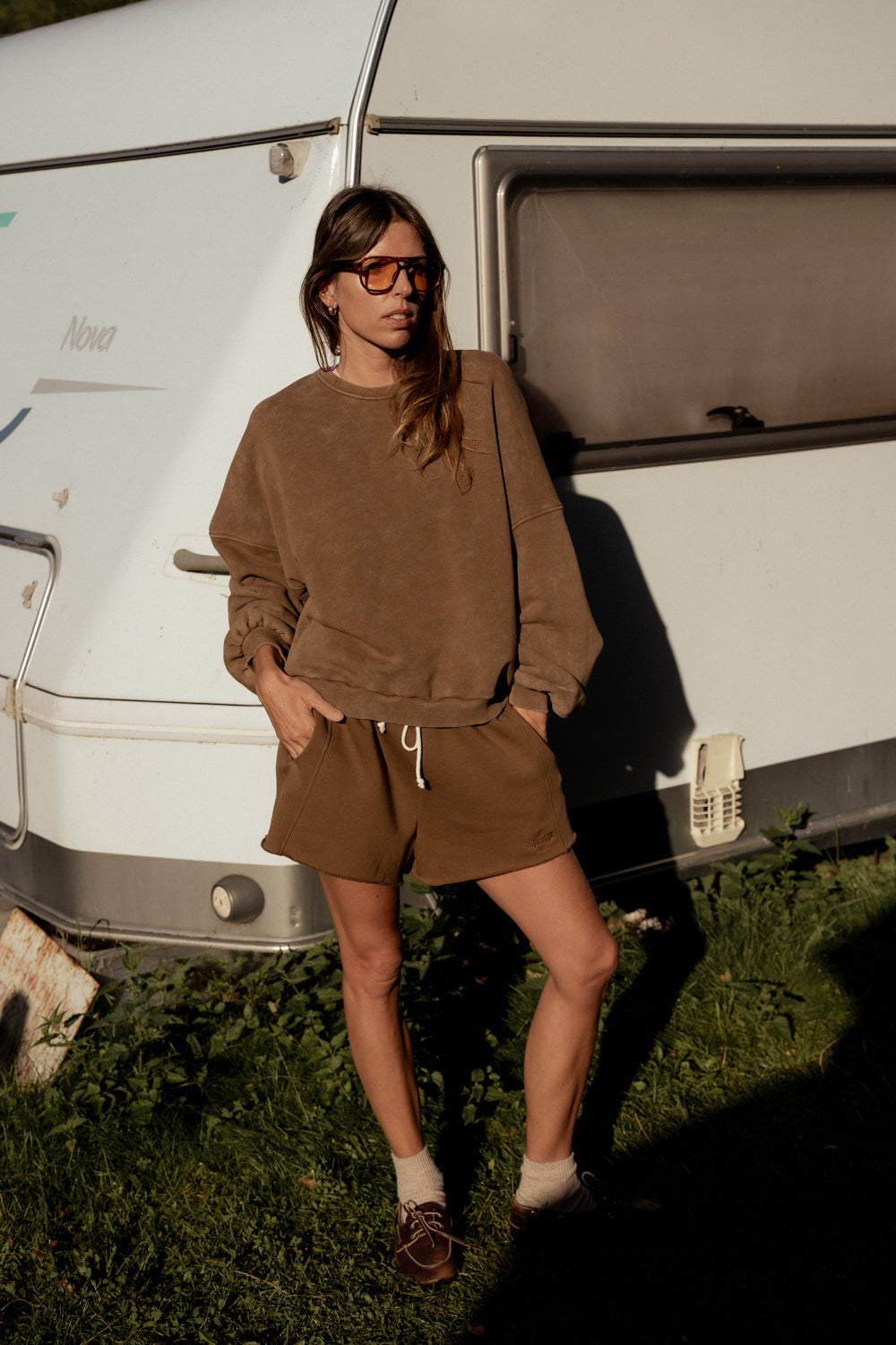 Bluza Jared Light Brown - 5