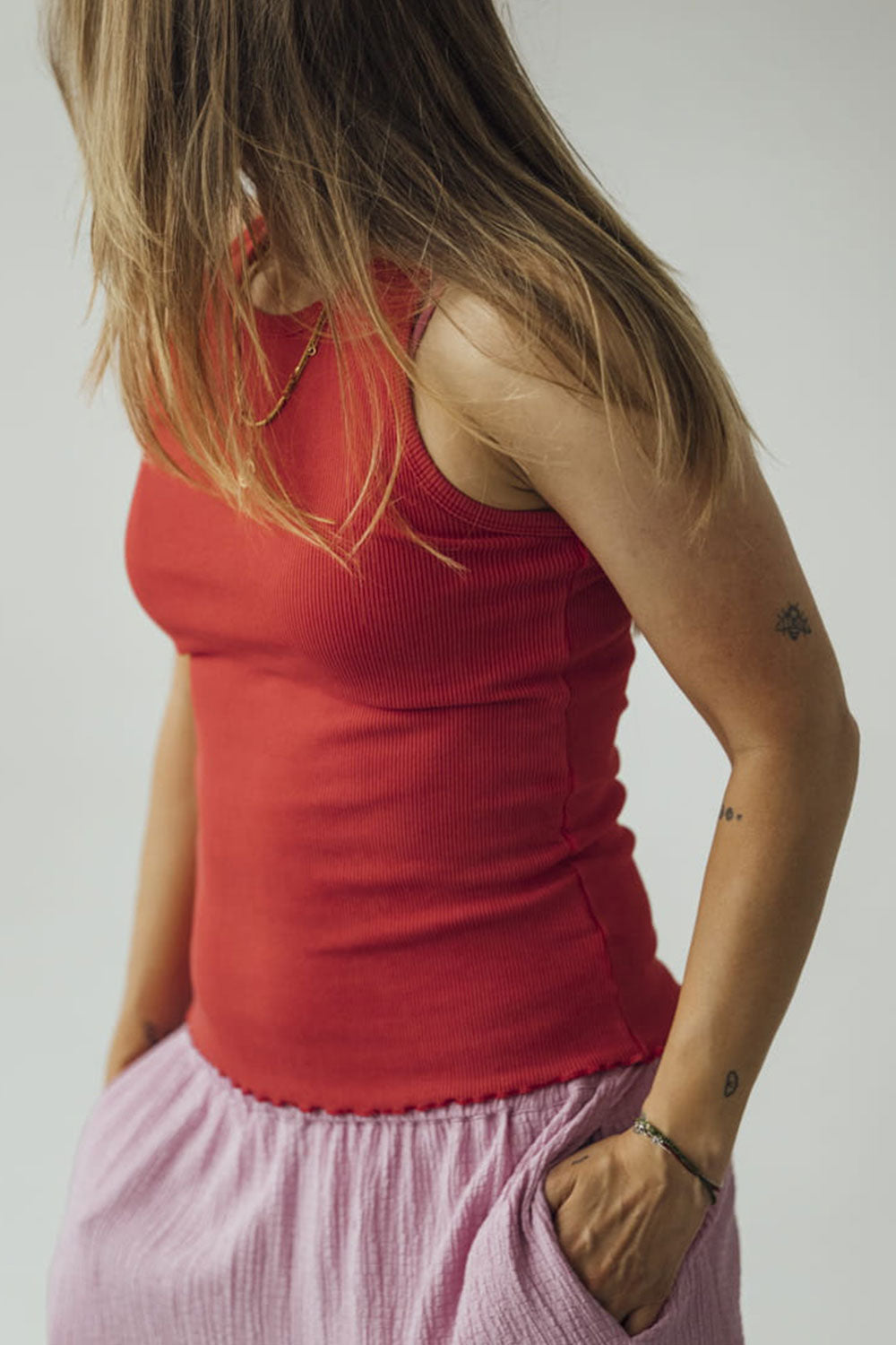 Top Lyon Light Red