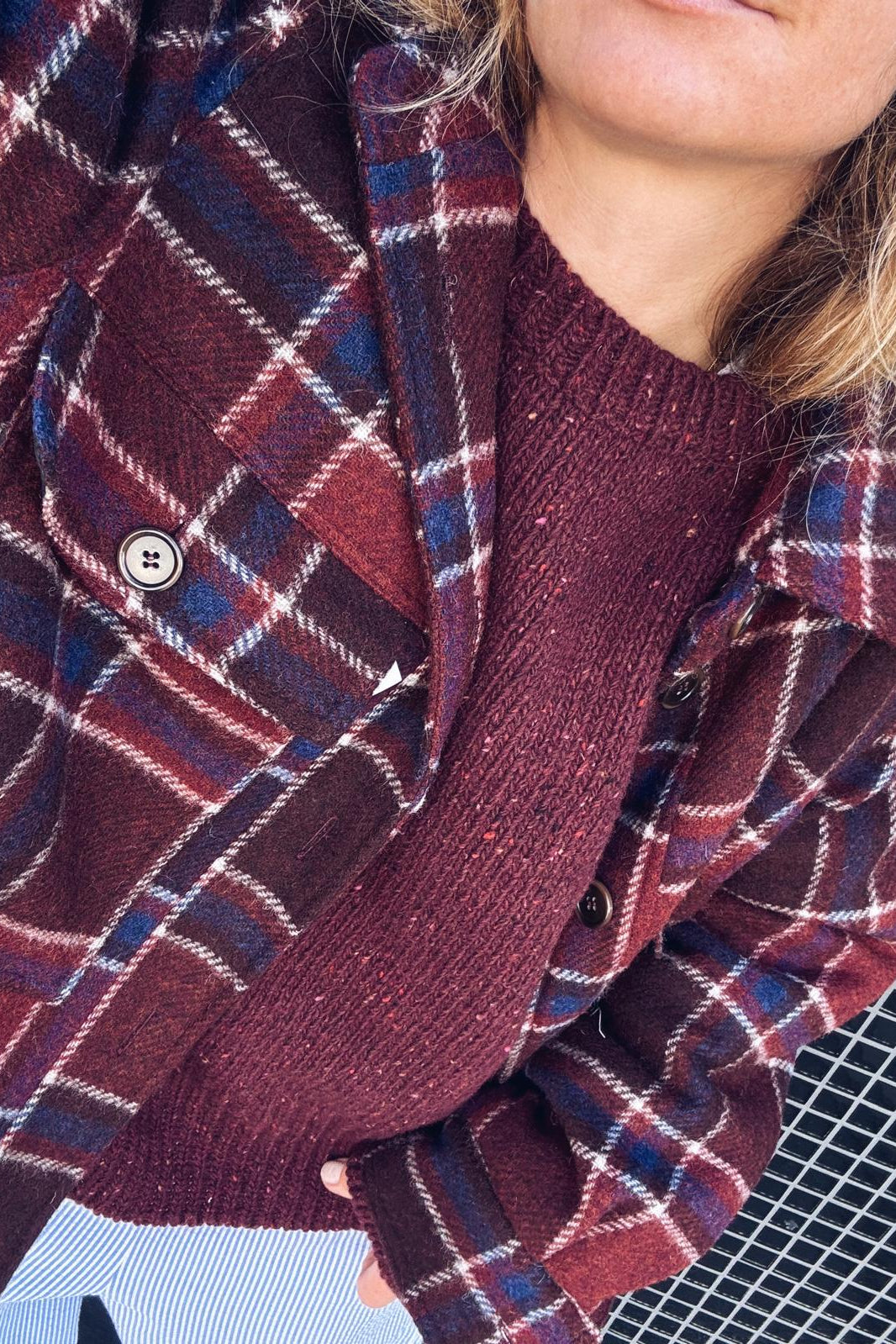 Sweter Cloud Burgundy - 15