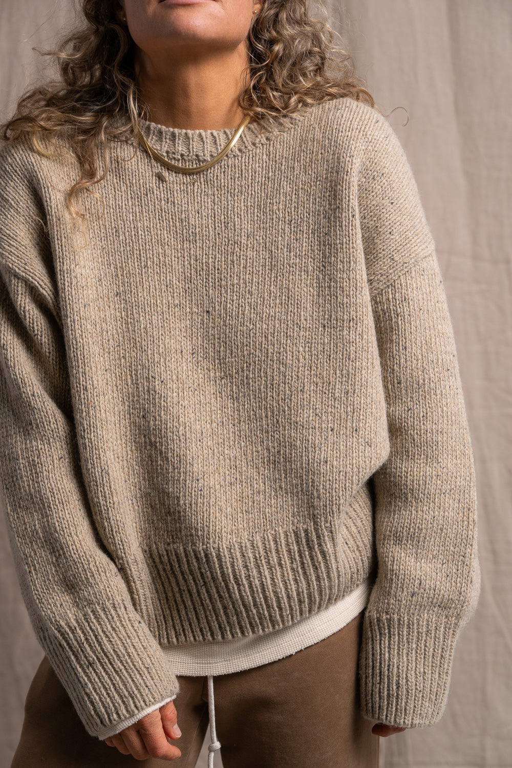 Cloud Salt&Pepper Sweater - 15