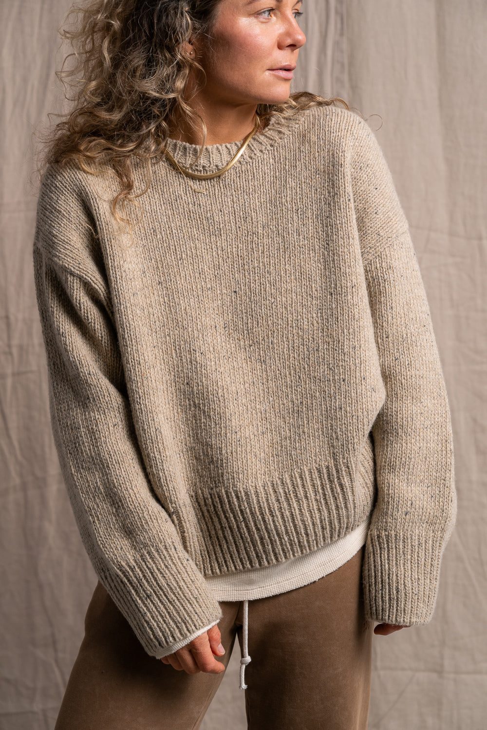 Cloud Salt&Pepper Sweater - 14