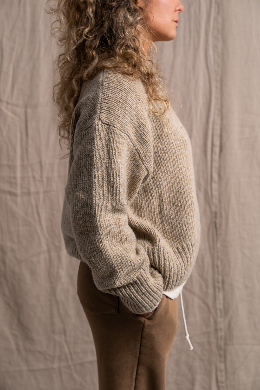 Cloud Salt&Pepper Sweater - 13
