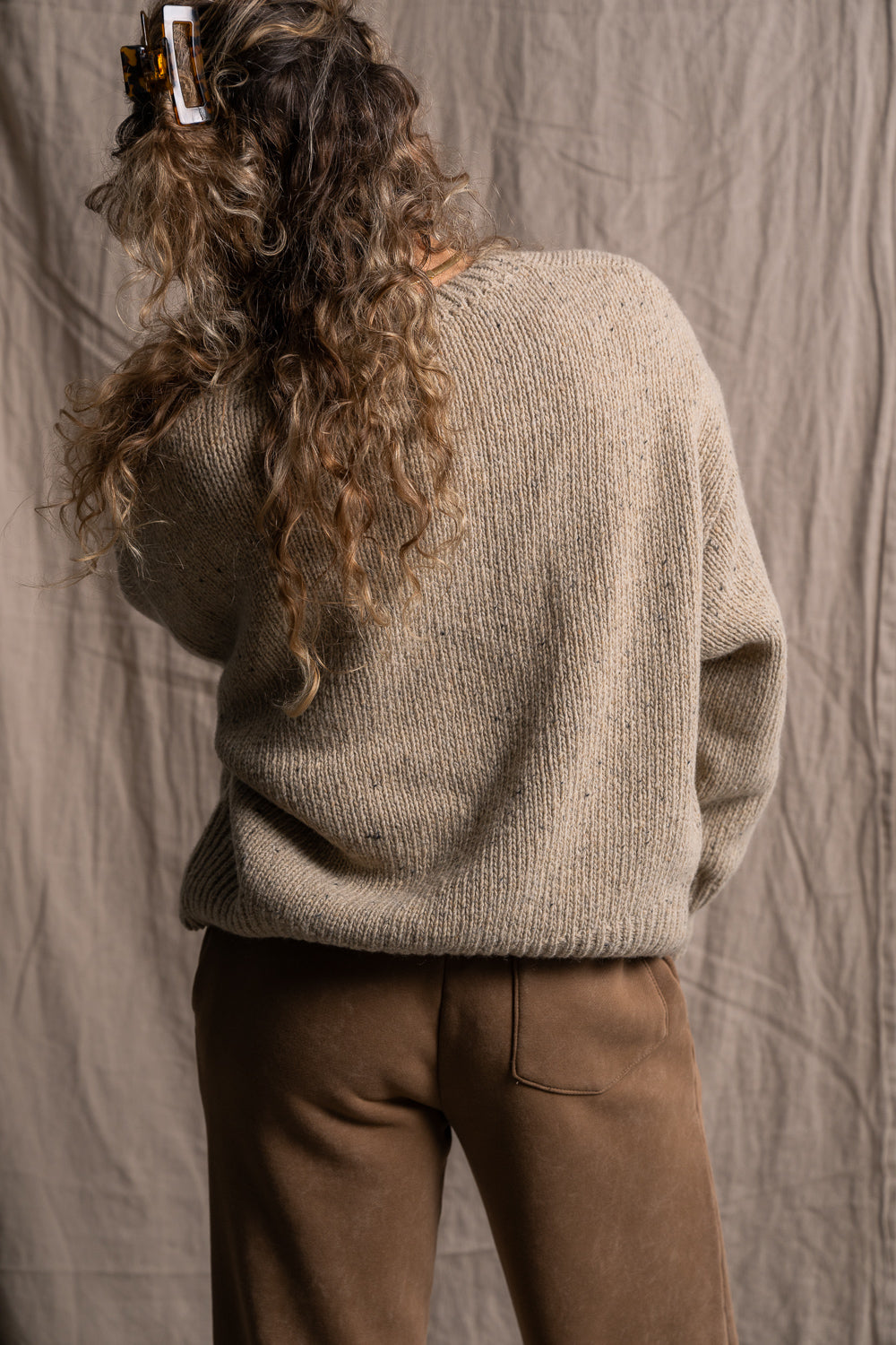 Cloud Salt&Pepper Sweater - 12