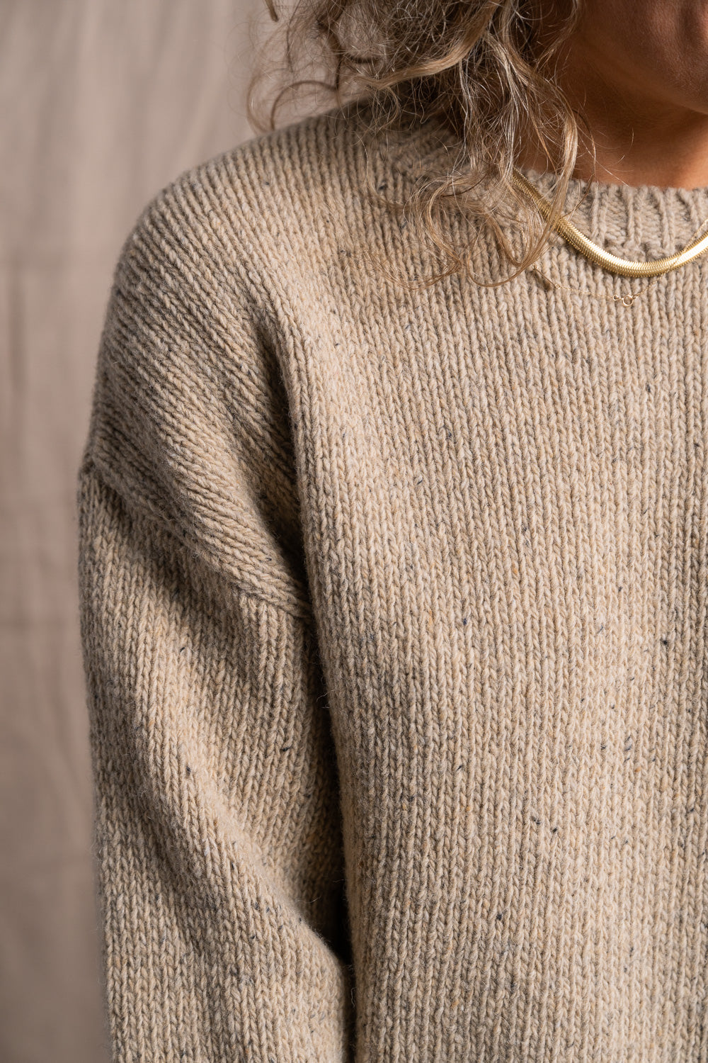 Cloud Salt&Pepper Sweater - 4