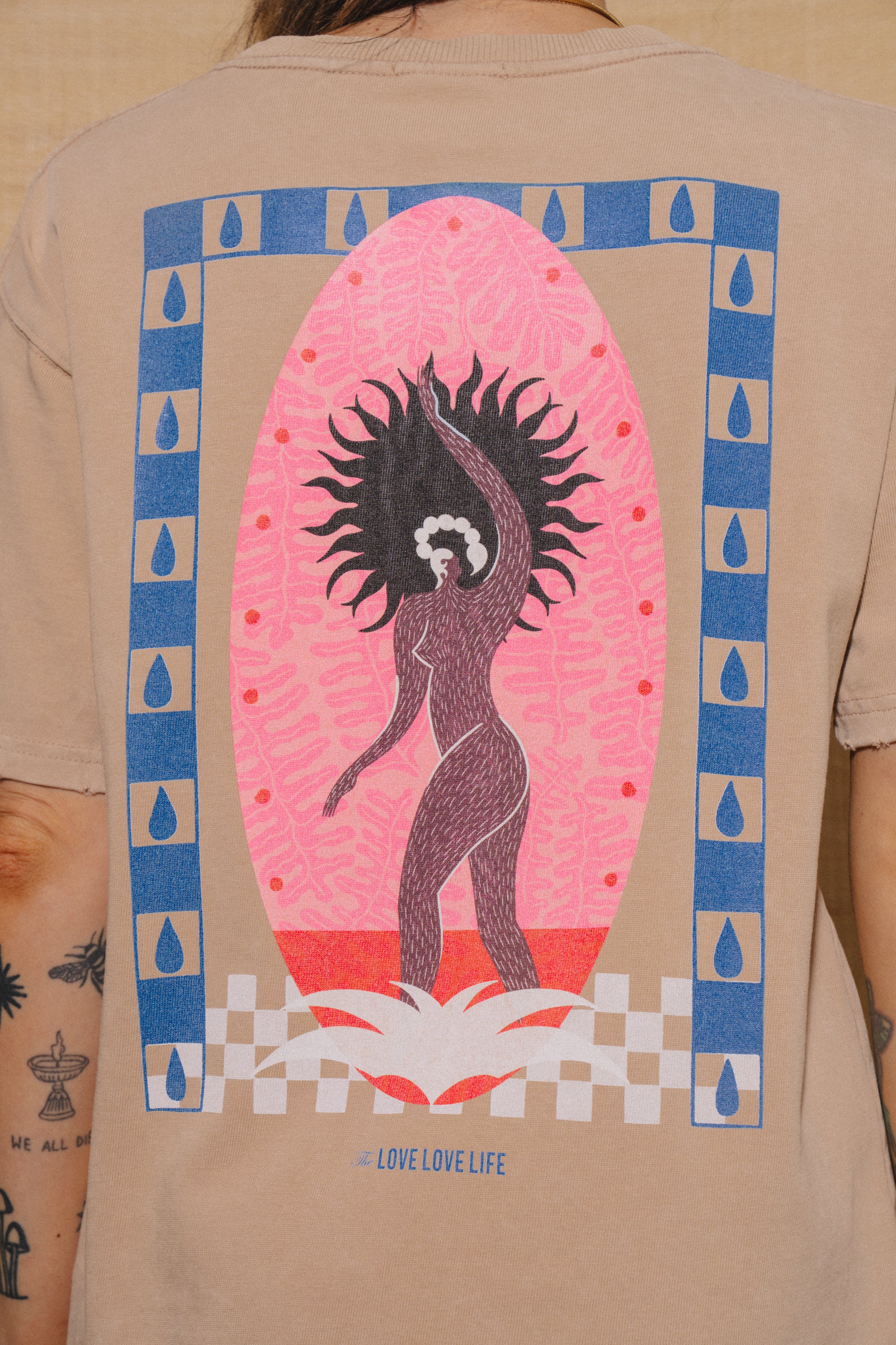 T-shirt Tan 2.0 Salty Caramel HEAVY Vibe - 10
