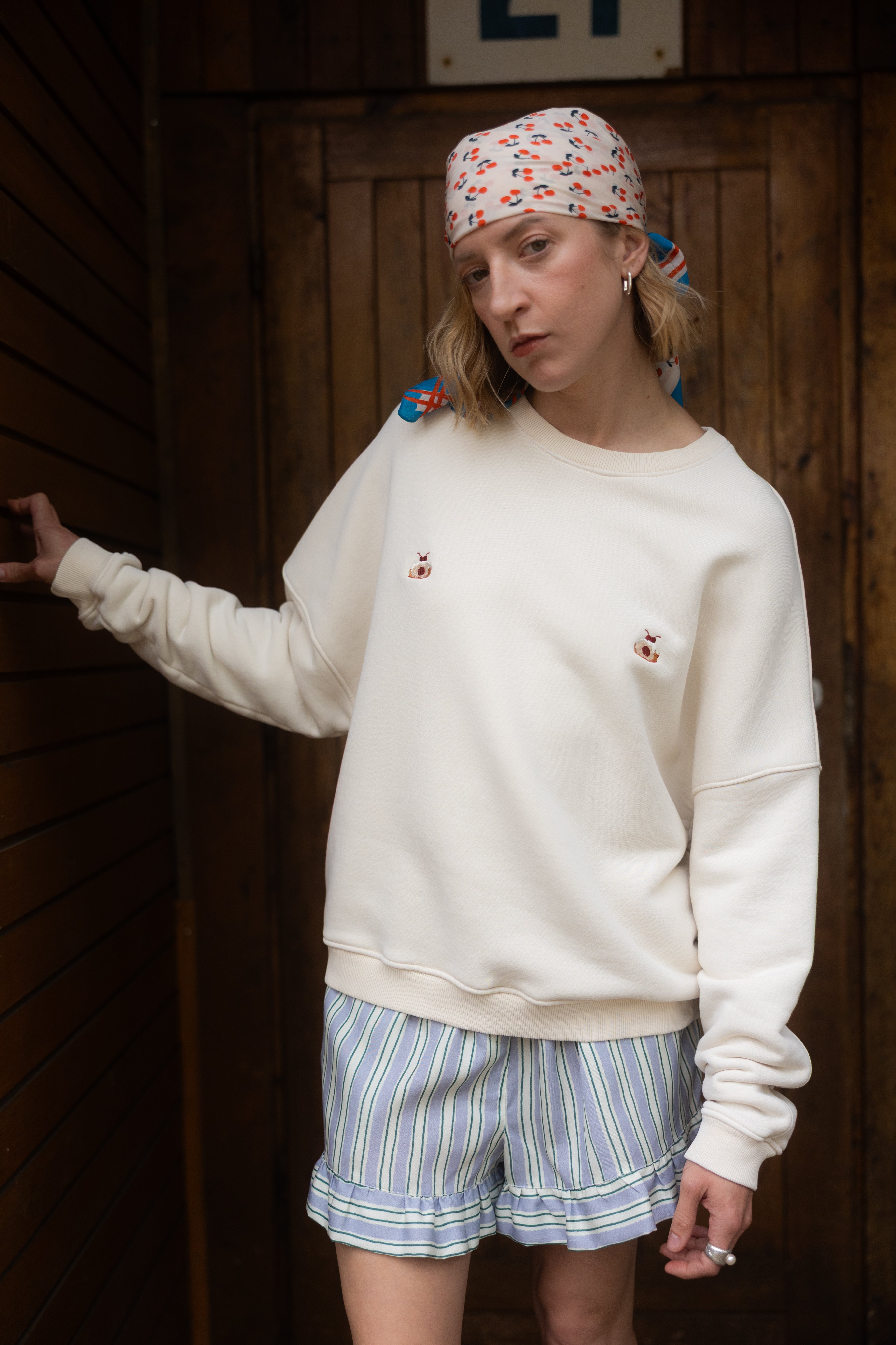 Bluza Dundee Ecru x LARA - 8