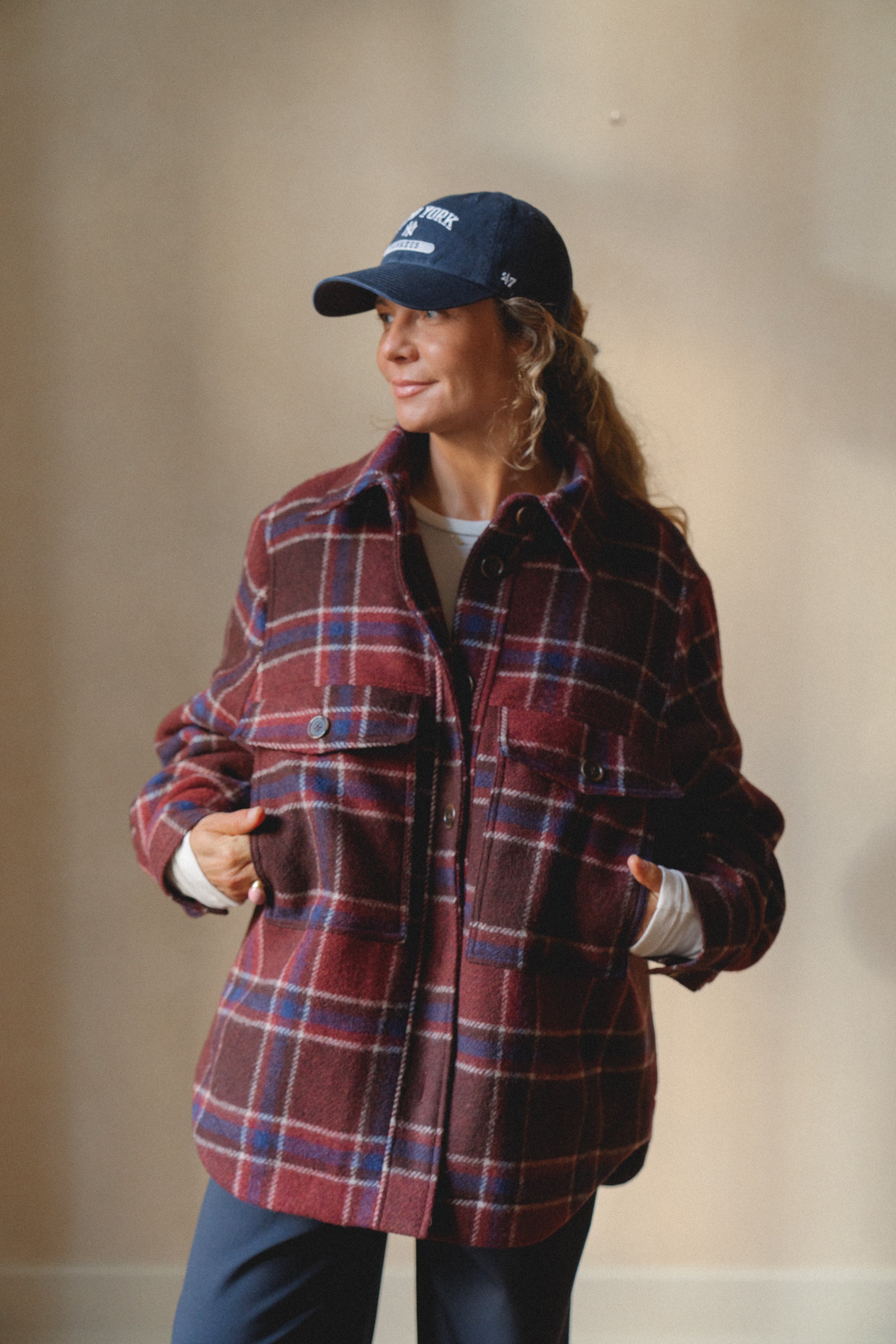 Kurtka Haga Red Plaid - 11
