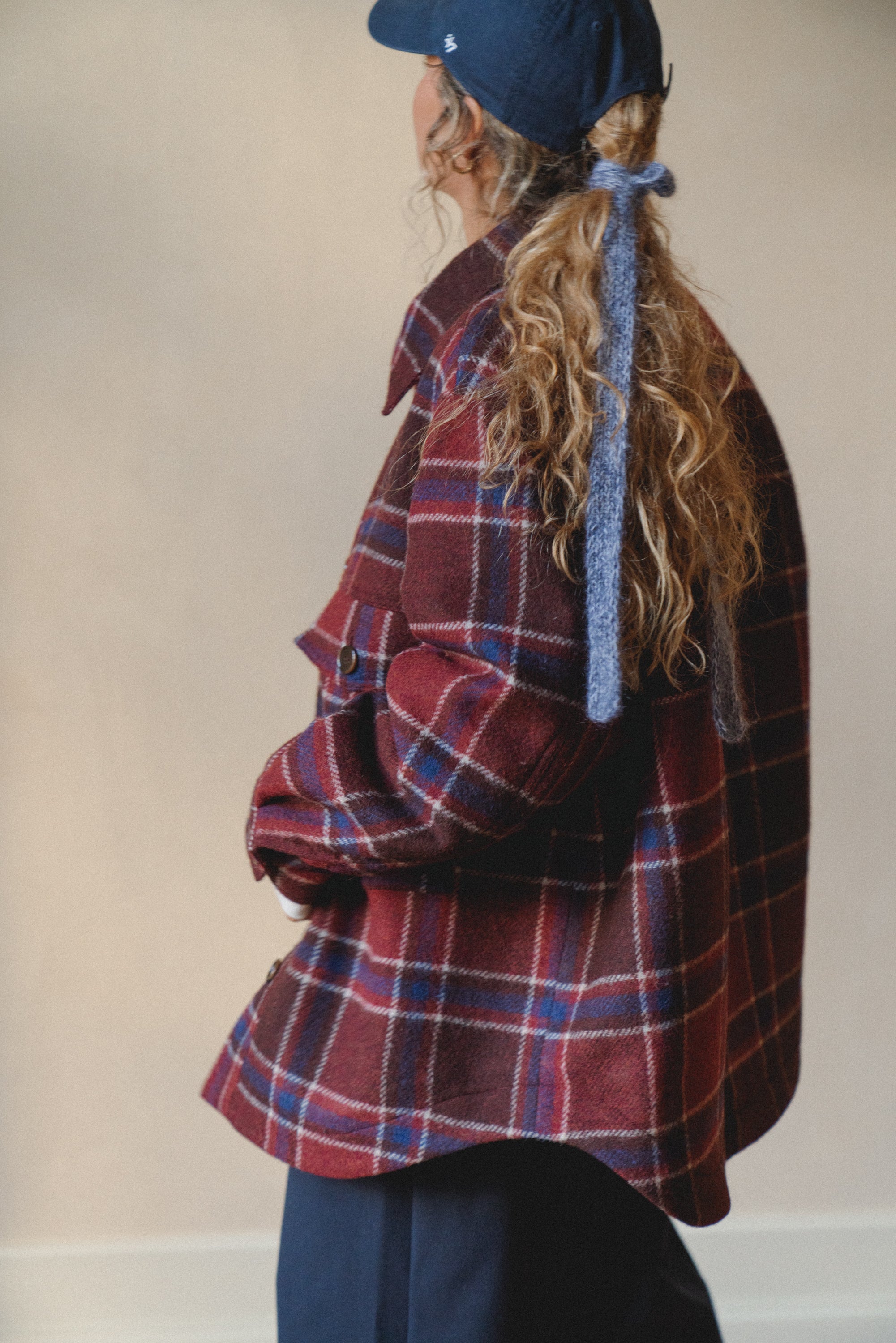 Haga Red Plaid Jacket - 6