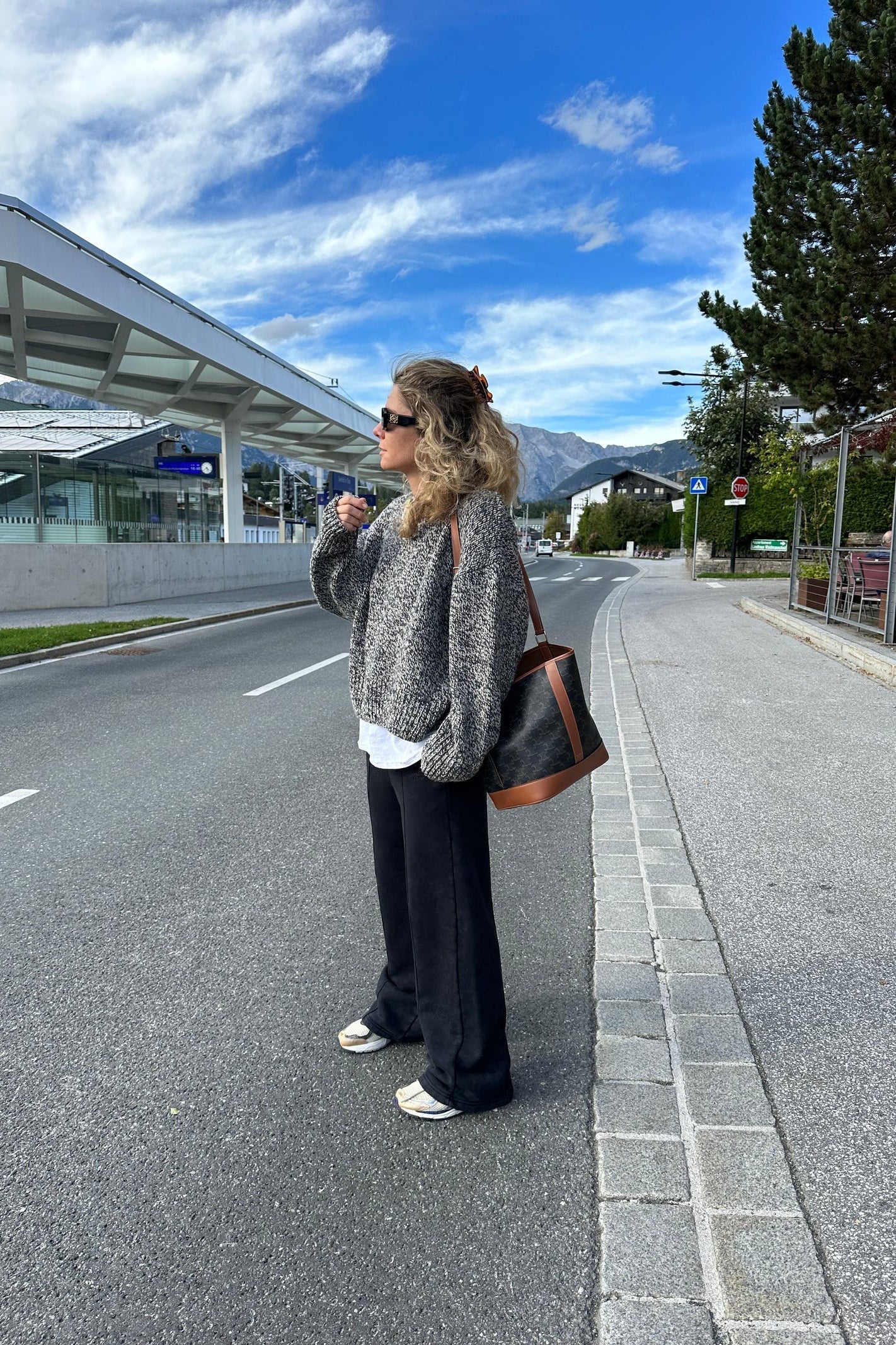 Sweter Cloud Black/Ecru - 4
