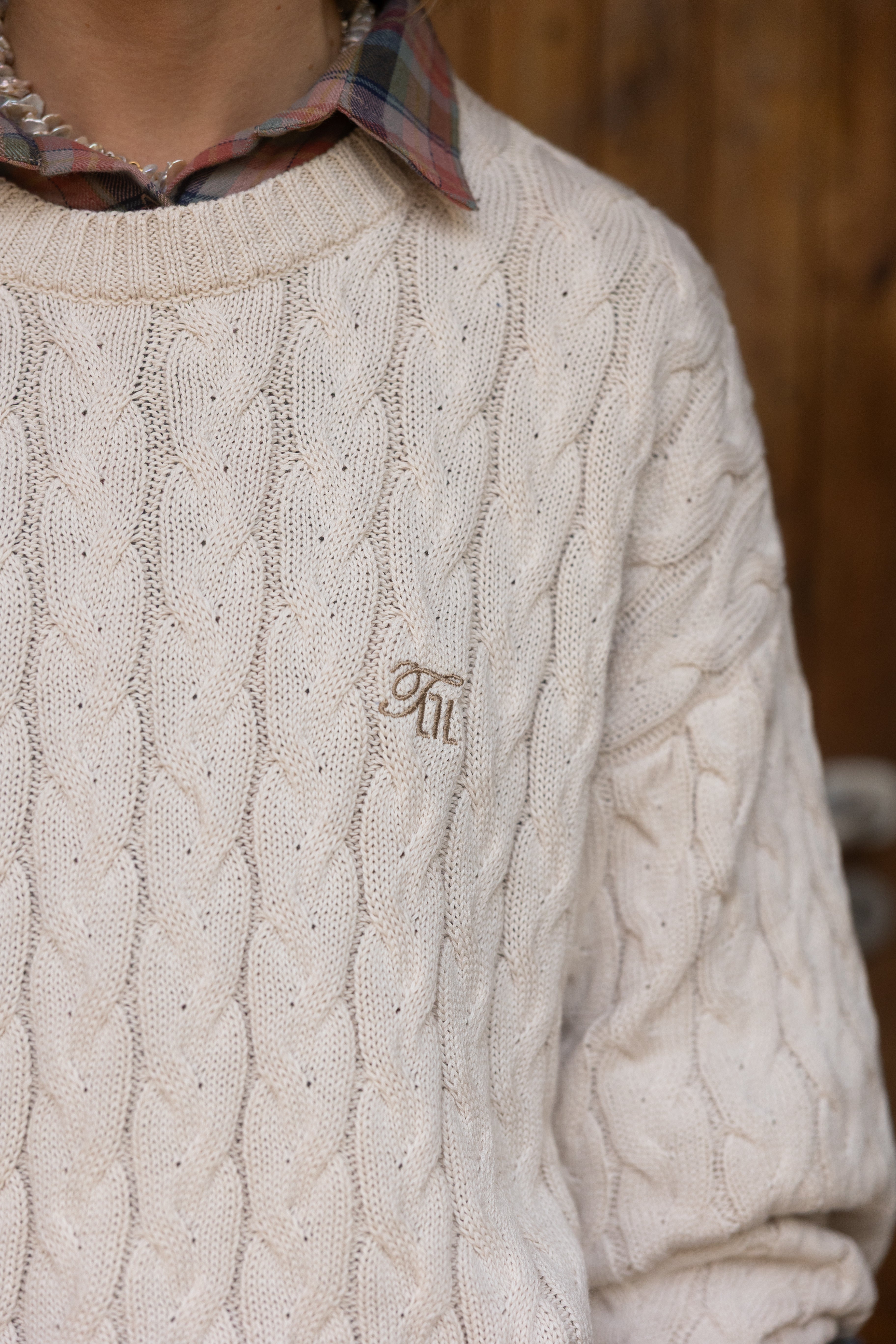 Monte Carlo Sweater Ecru x LARA - 14