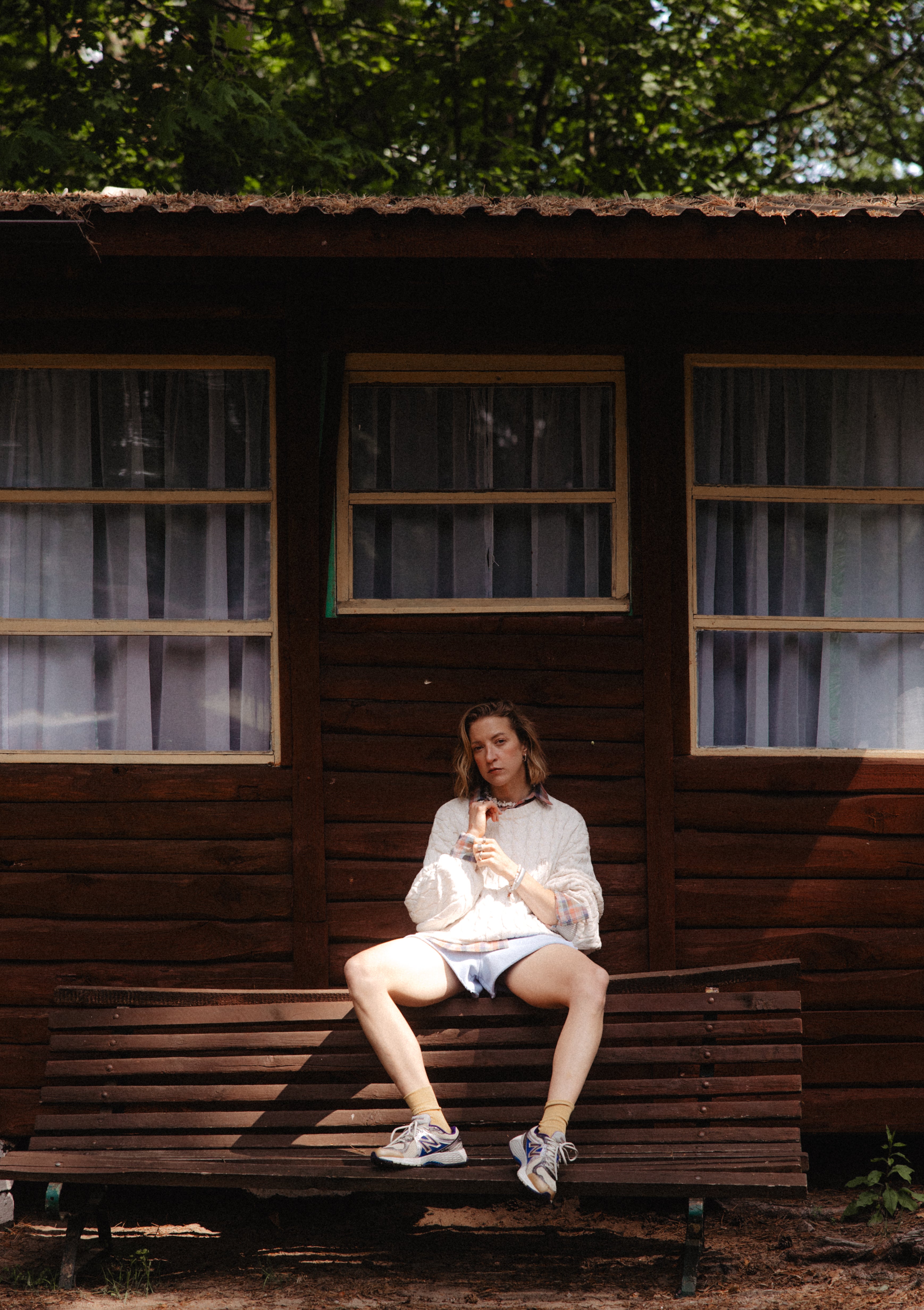 Monte Carlo Sweater Ecru x LARA - 13