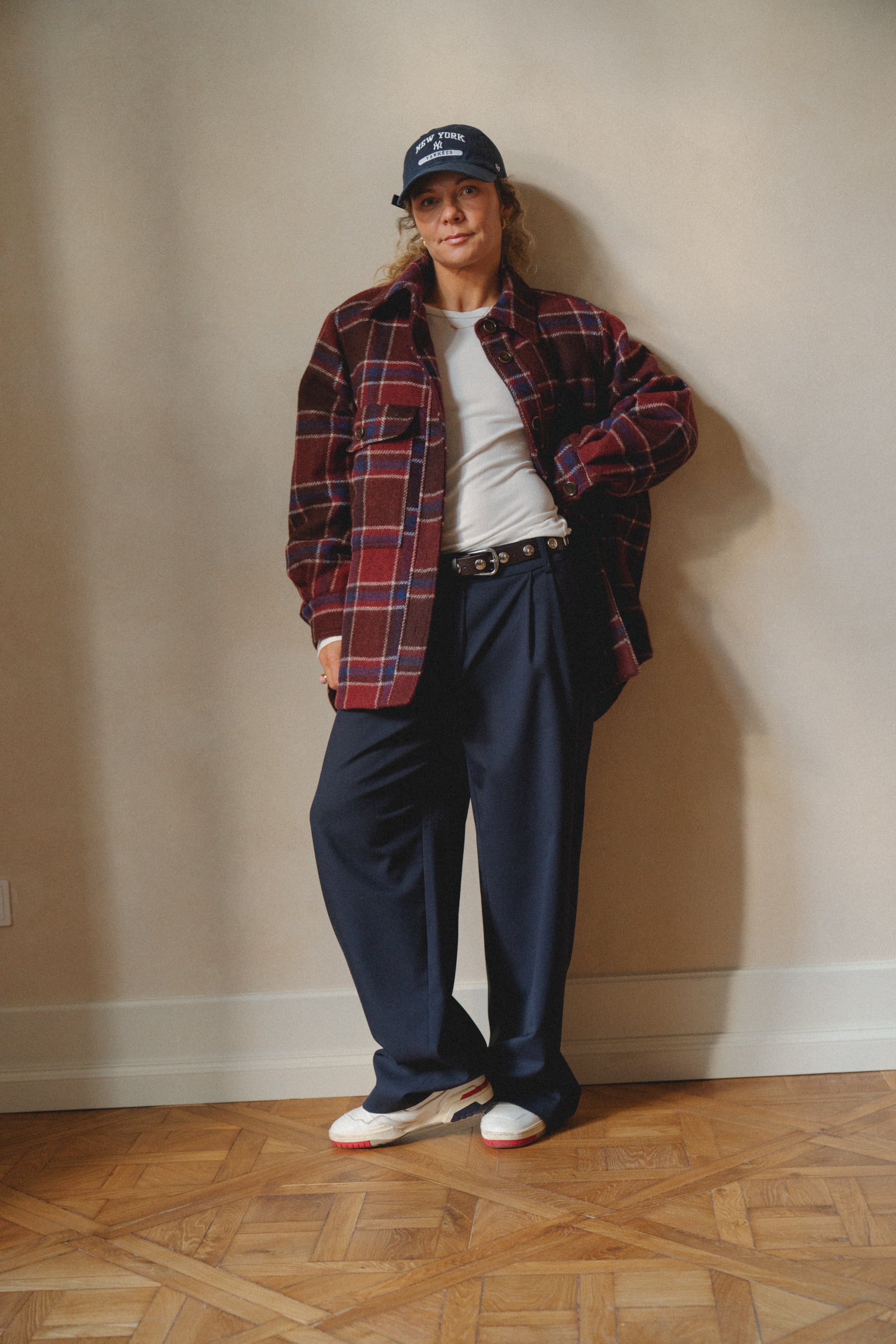 Haga Red Plaid Jacket - 5