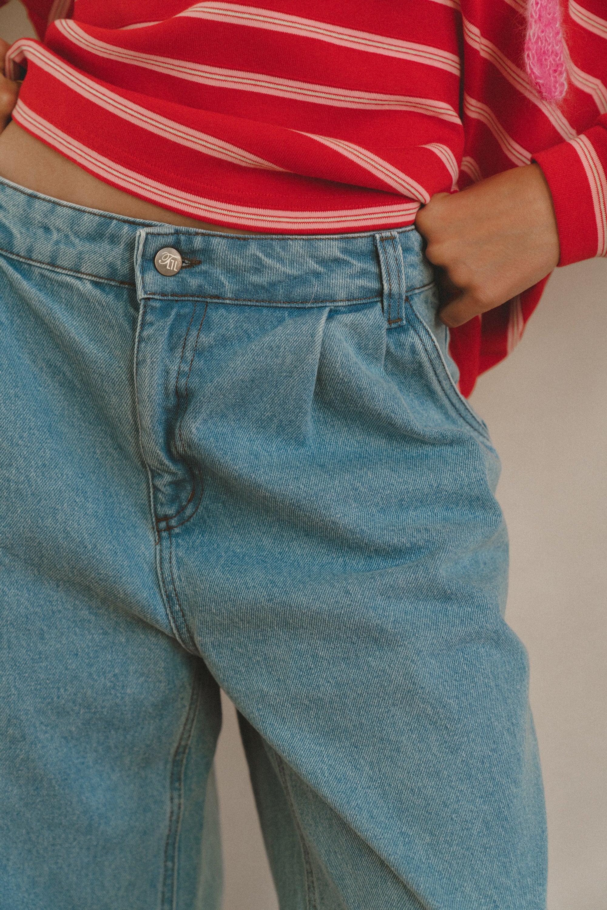 Spodnie Pida Street Blue Jeans - 16