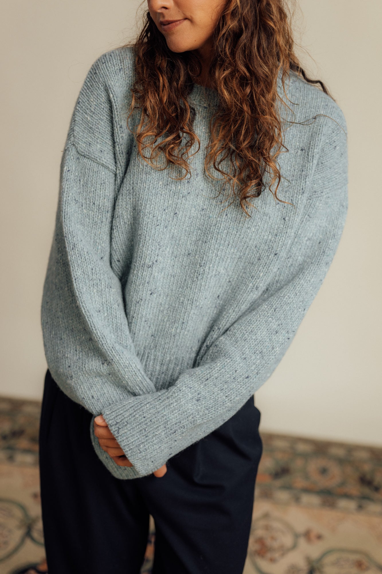Cloud Blue Sweater - 12