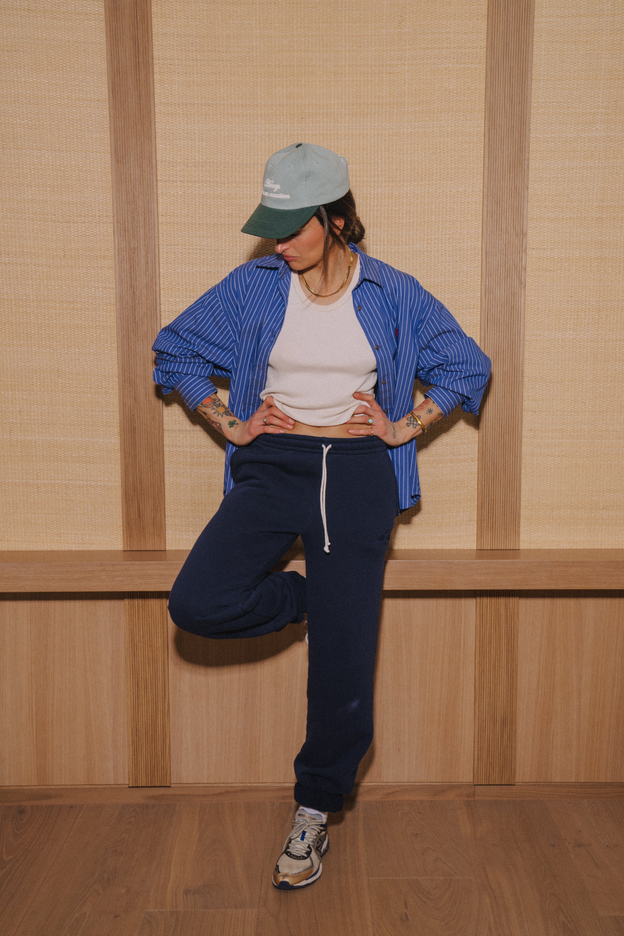 Spodnie Rio True Navy - 2