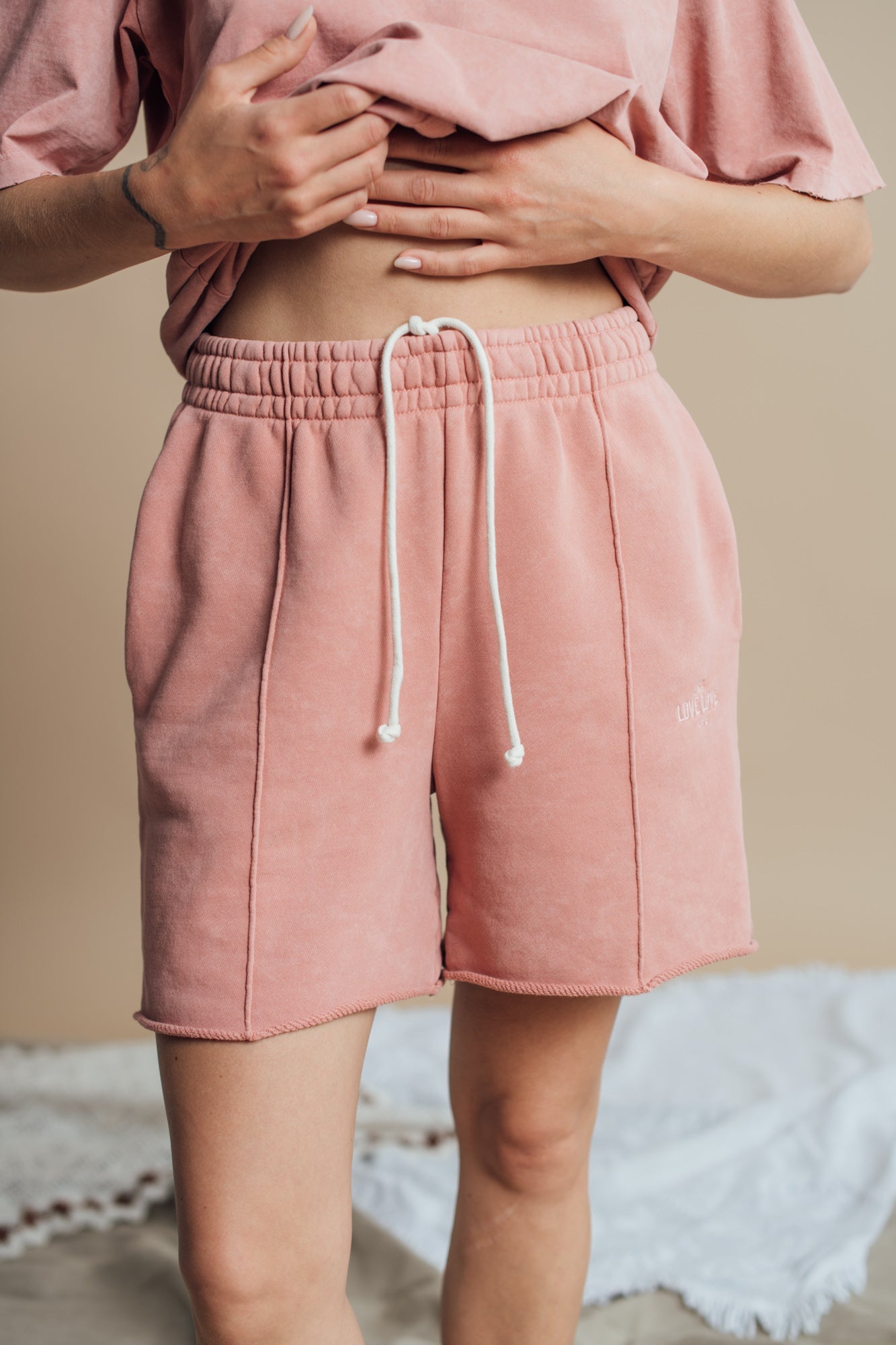 Spodenki Arizona Light Pink - 8