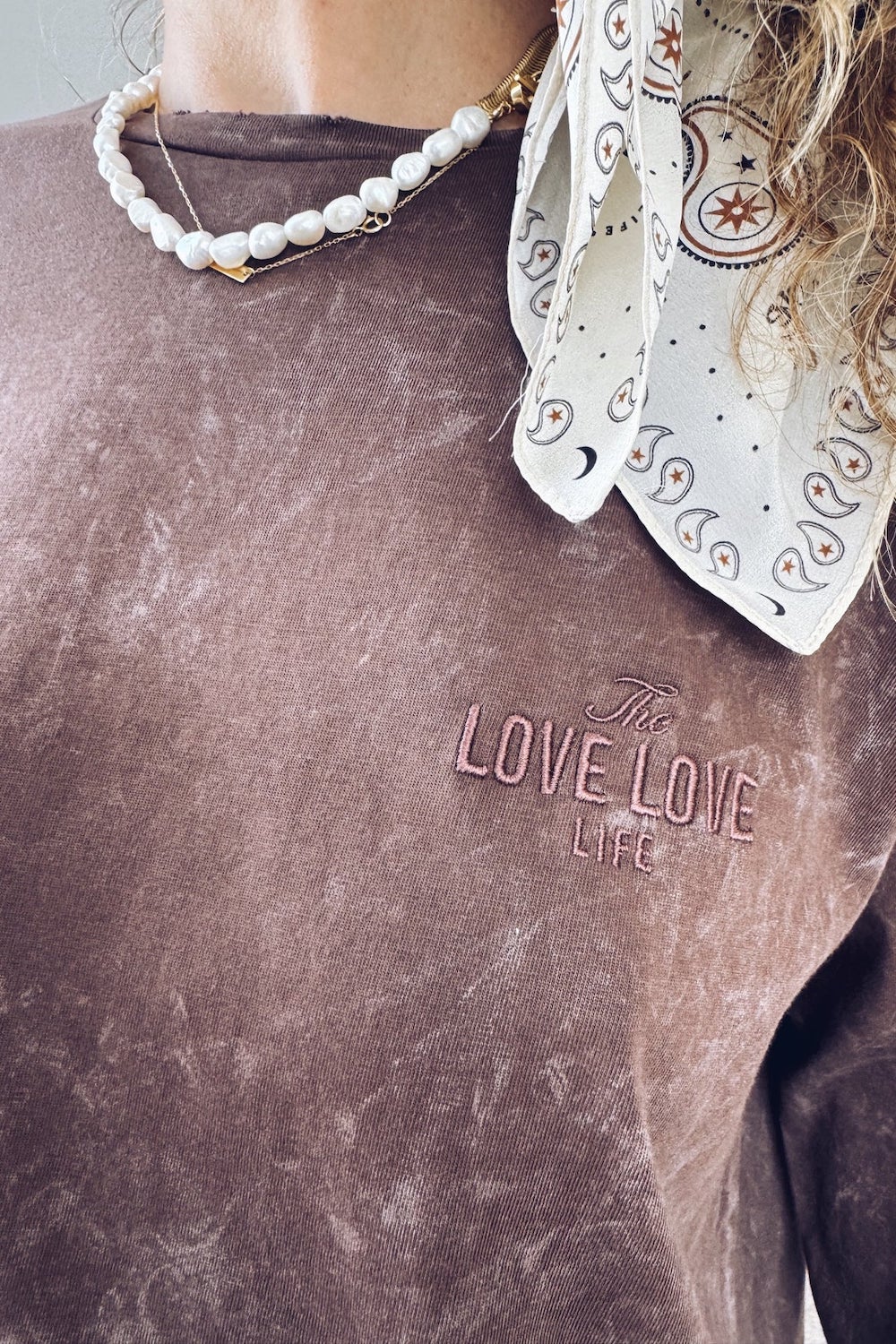 Longsleeve Luz Brown Chocolate Pink - 5