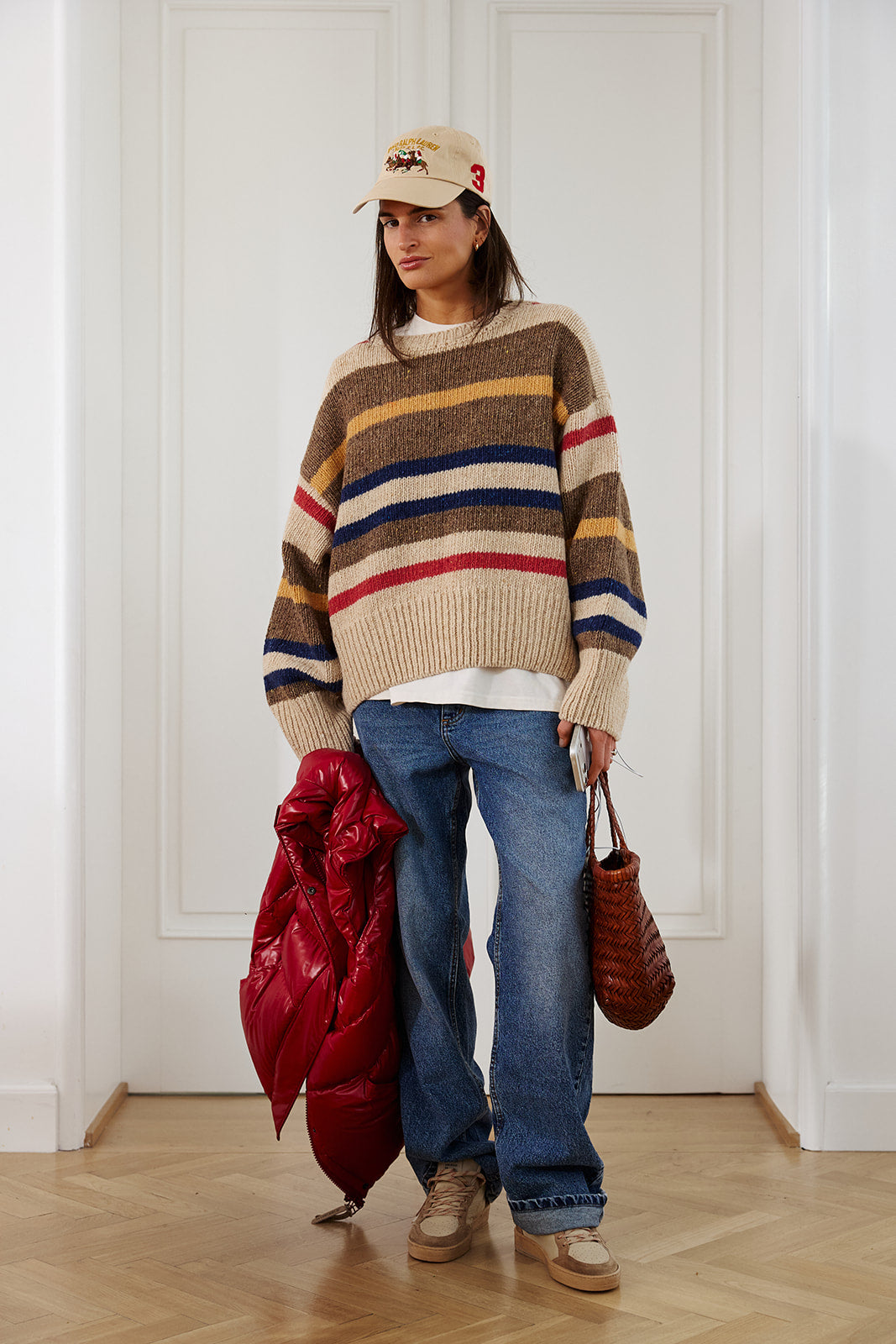 Sweter Cloud Pillow Stripes