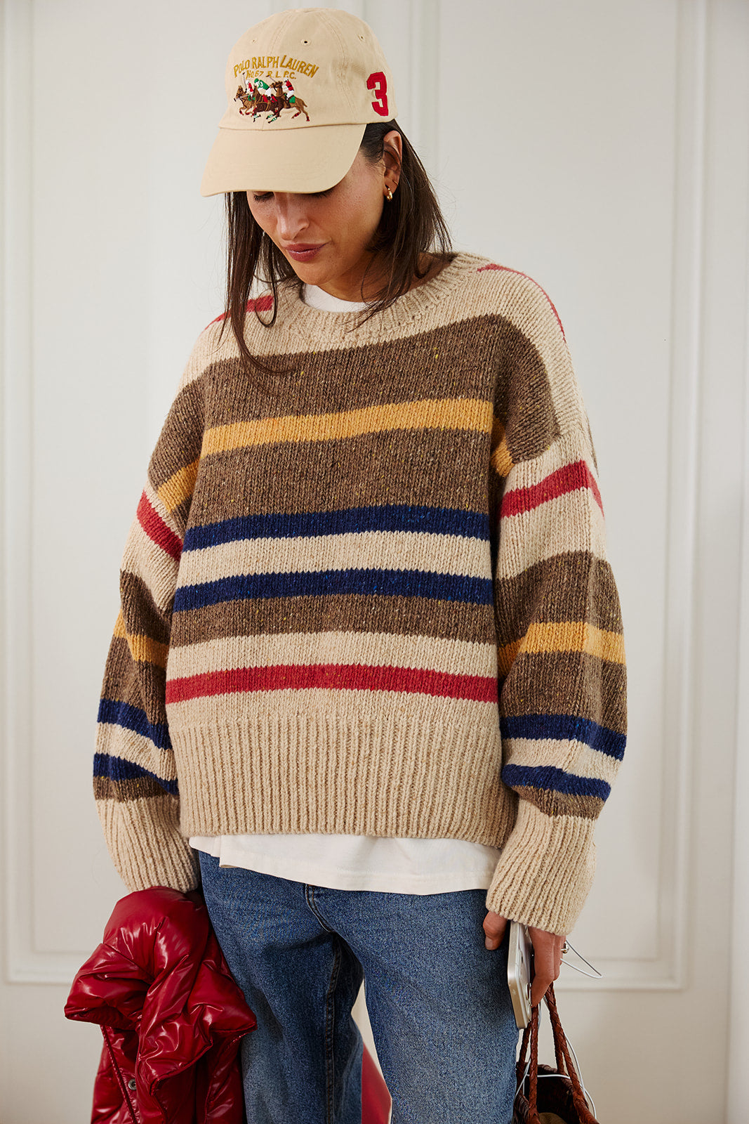 Sweter Cloud Pillow Stripes
