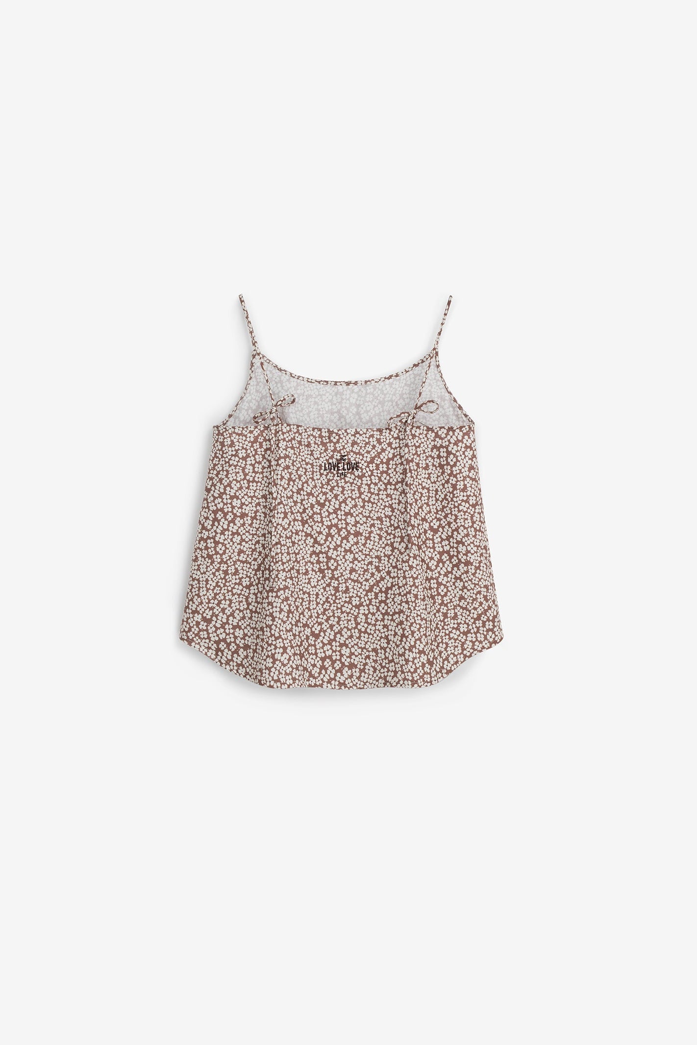 Top Kris Petit Flowers Brown - 8
