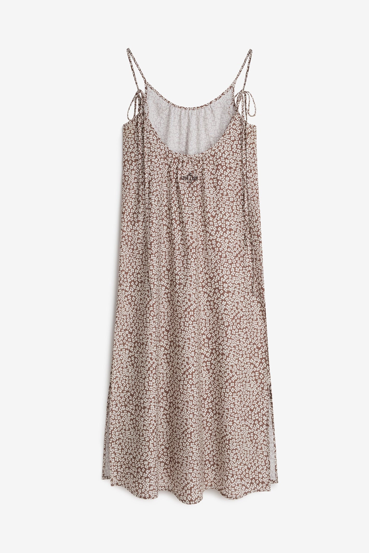 Mora Petit Flowers Brown Dress - 3