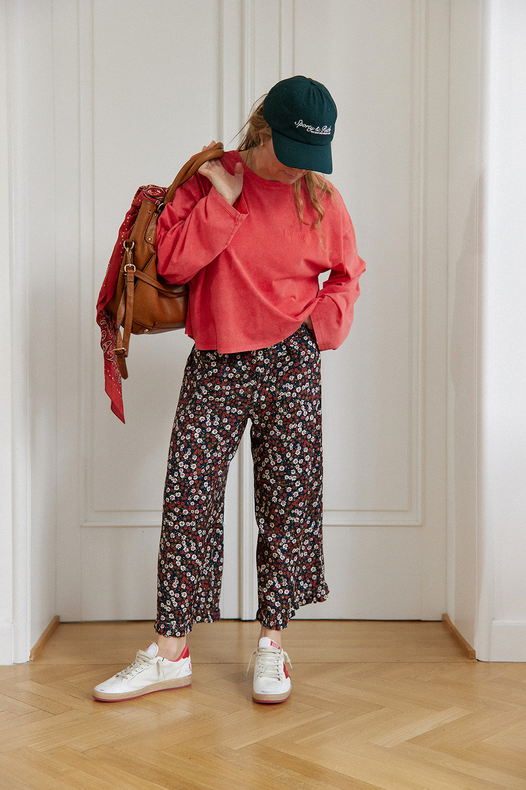 Hose Capri Wildflower Black