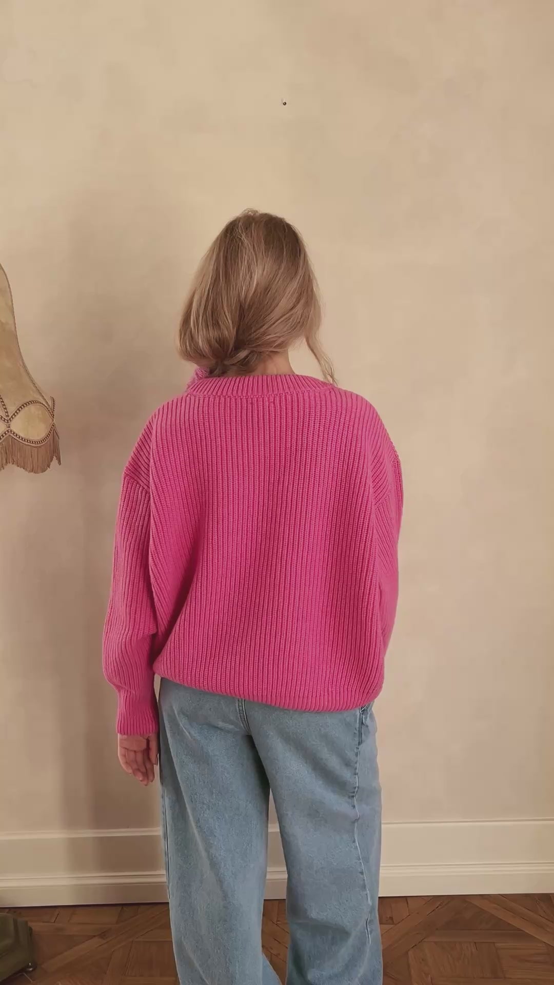 Sweter Moon Pink - 17