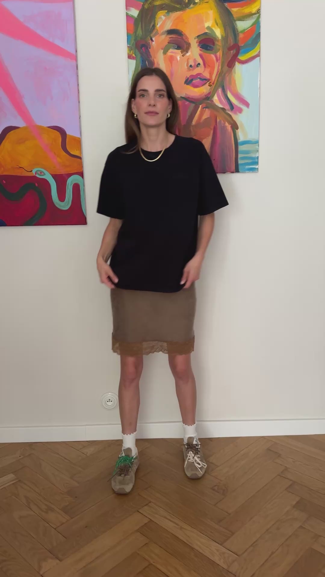 T-shirt Tan 2.0 Black Heavy BANDI - 4