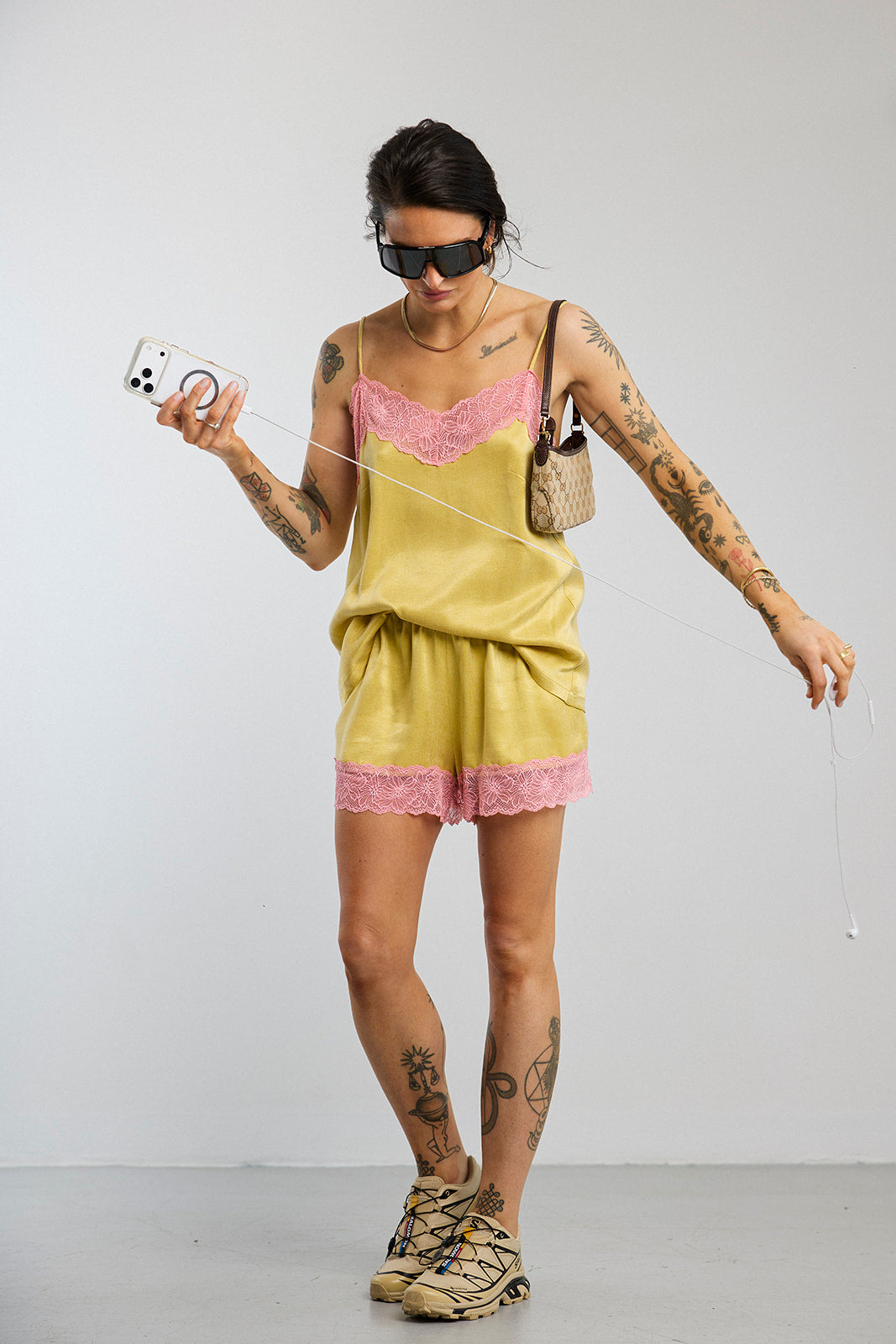 Top Ulla Yellow/Pink