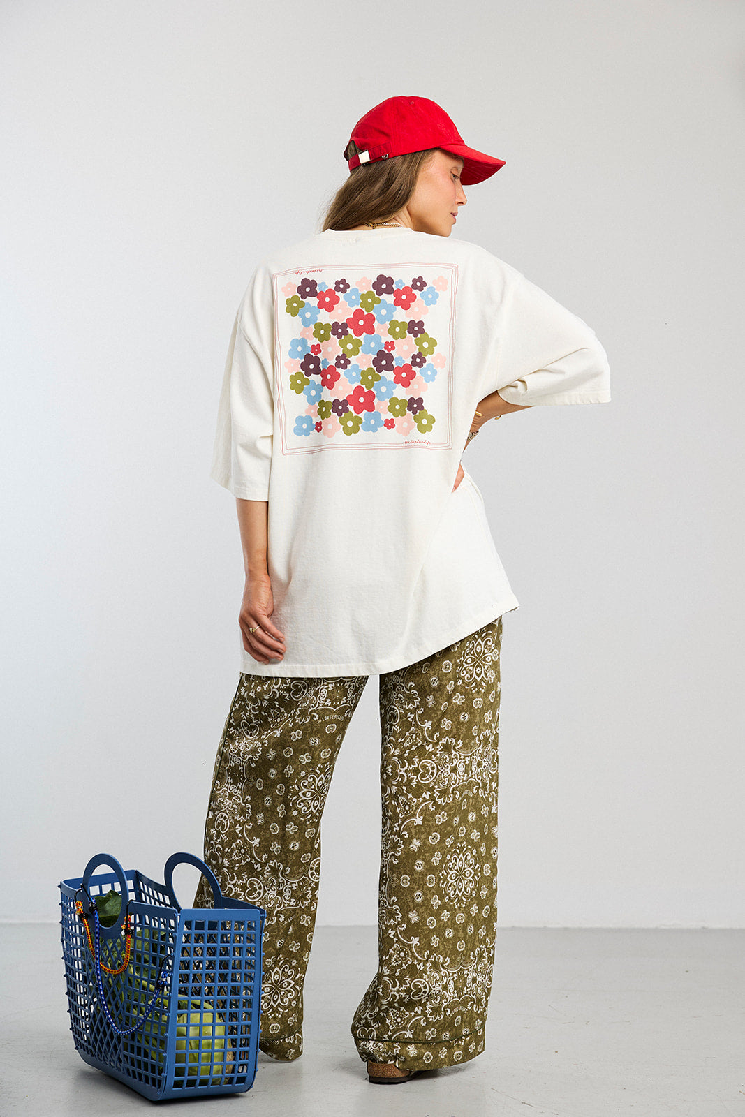 T-shirt Bronx Ecru Multicolor