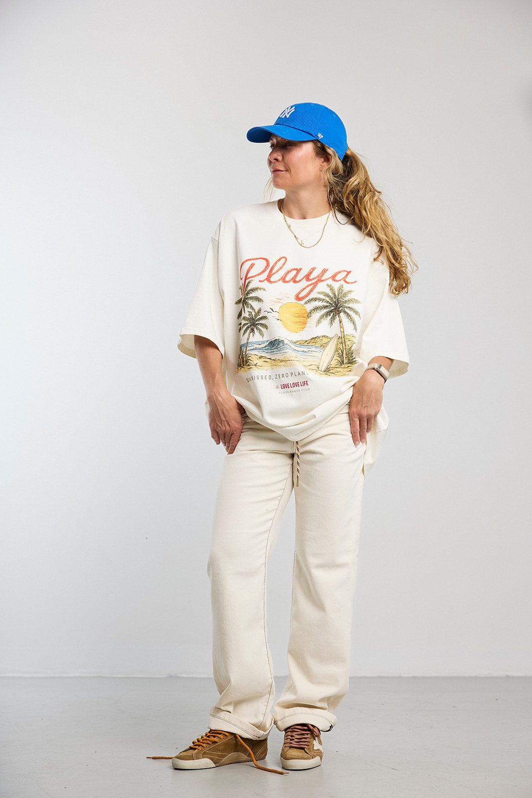 T-shirt West Ecru Playa